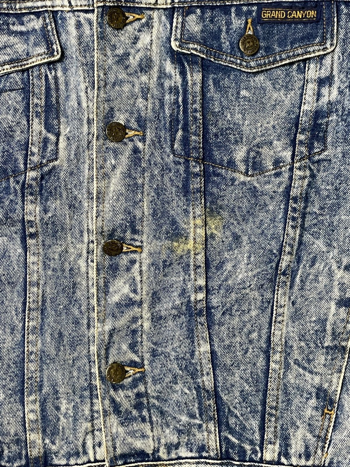 Japanese Brand × Vintage Vintage Grand Canyon Trucker Denim Jacket (31) Size US M / EU 48-50 / 2 - 8 Thumbnail