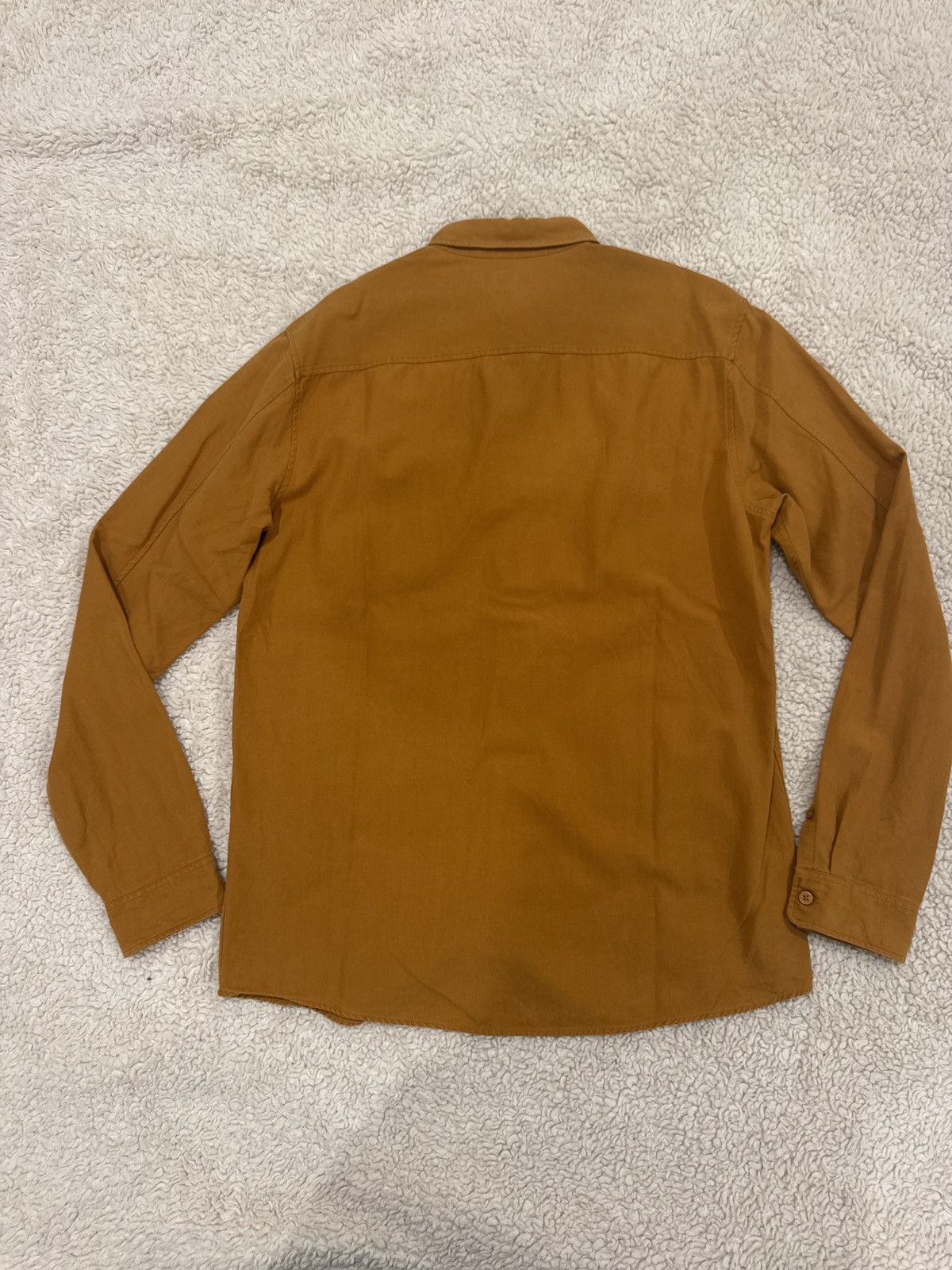 Cos COS Oxford Button-Up Shirt Brown / Camel – Size M Size US M / EU 48-50 / 2 - 3 Thumbnail