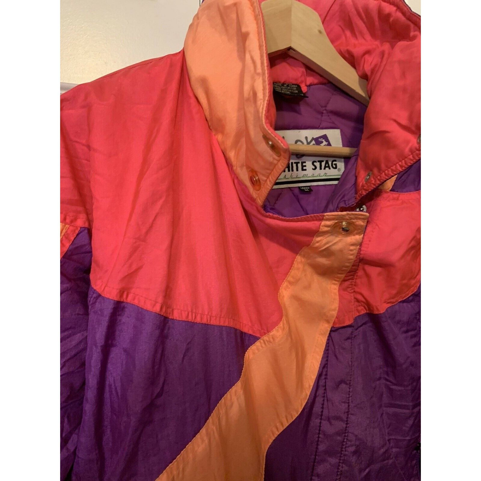 Other Vintage White Stag Ski Wear Pink Purple Orange Winter Snow J Size M / US 6-8 / IT 42-44 - 7 Thumbnail