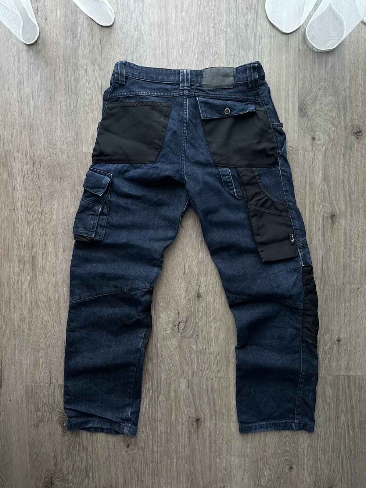 Vintage Engelbert Strauss Workwear Blue Pants