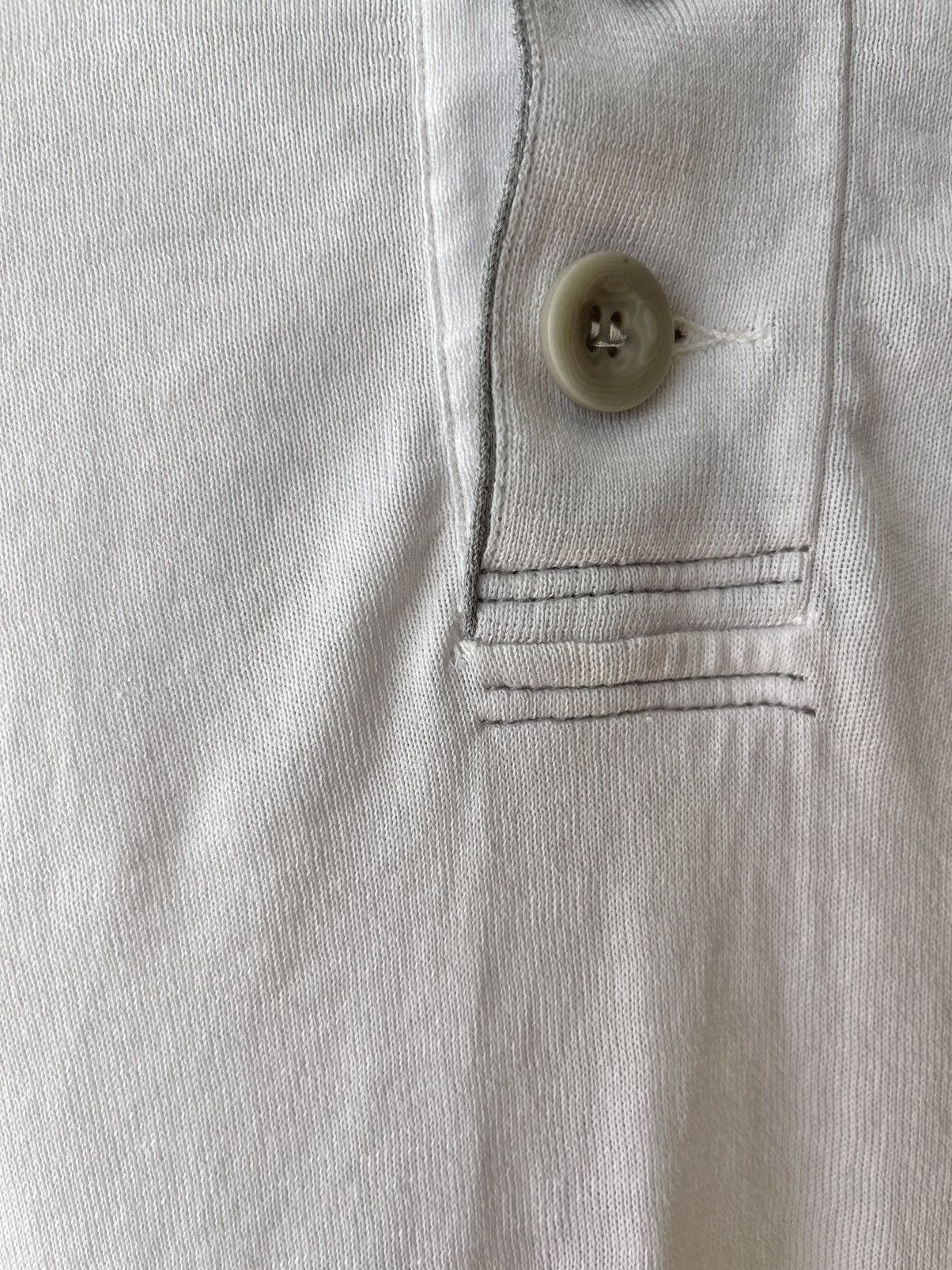 Brunello Cucinelli Brunello Cucinelli Lightweight Cotton Henley Knit Sweater Size US S / EU 44-46 / 1 - 8 Thumbnail