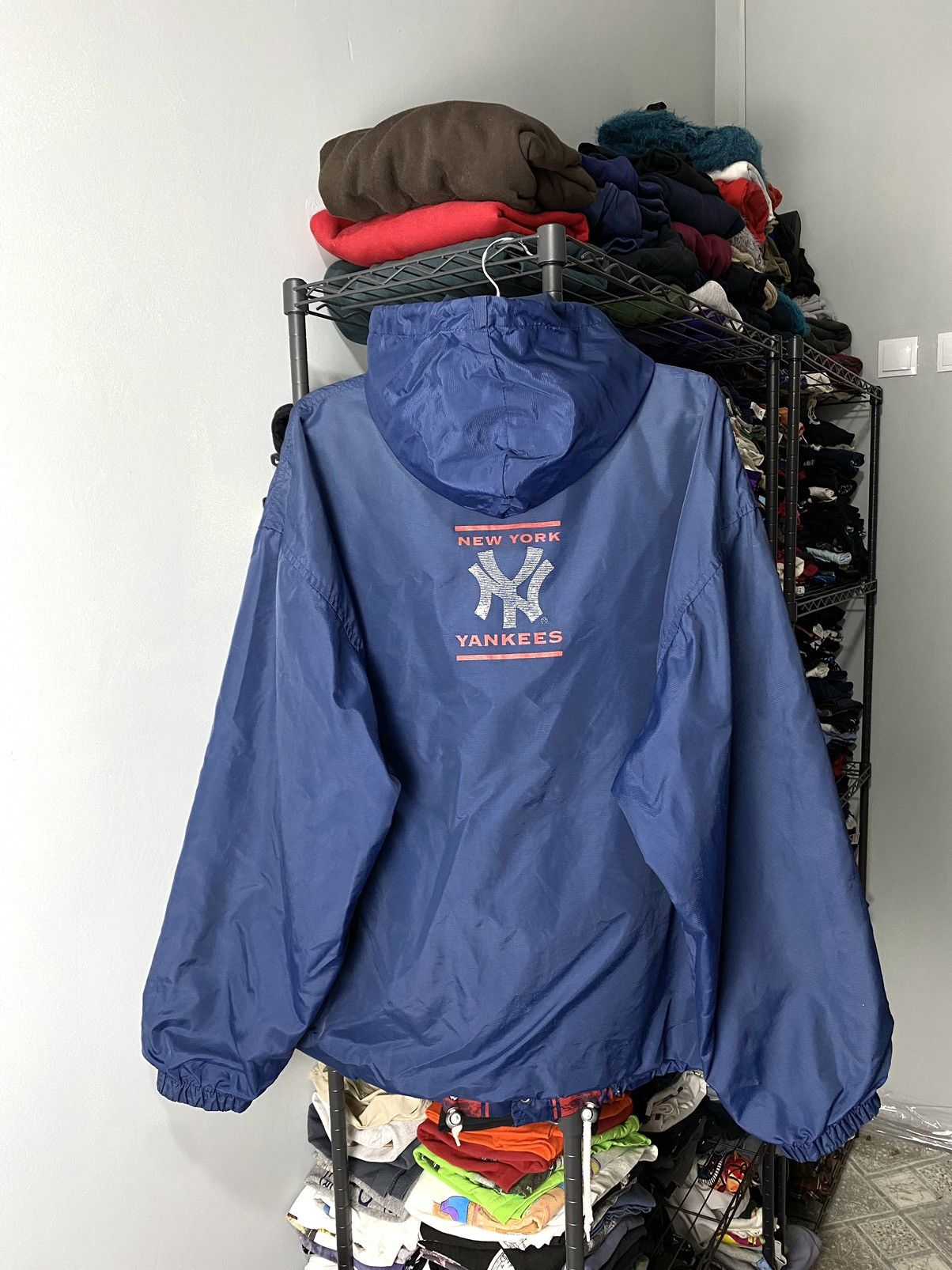 NFL Rare! Vintage New York Yankees CMP Jacket Baseball MLB Size US XL / EU 56 / 4 - 2 Thumbnail