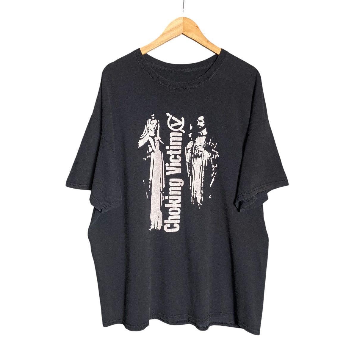 Band Tees Vintage 00s Choking Victim Hardcore Punk Band Tee Discharge Size US XL / EU 56 / 4 - 1 Thumbnail