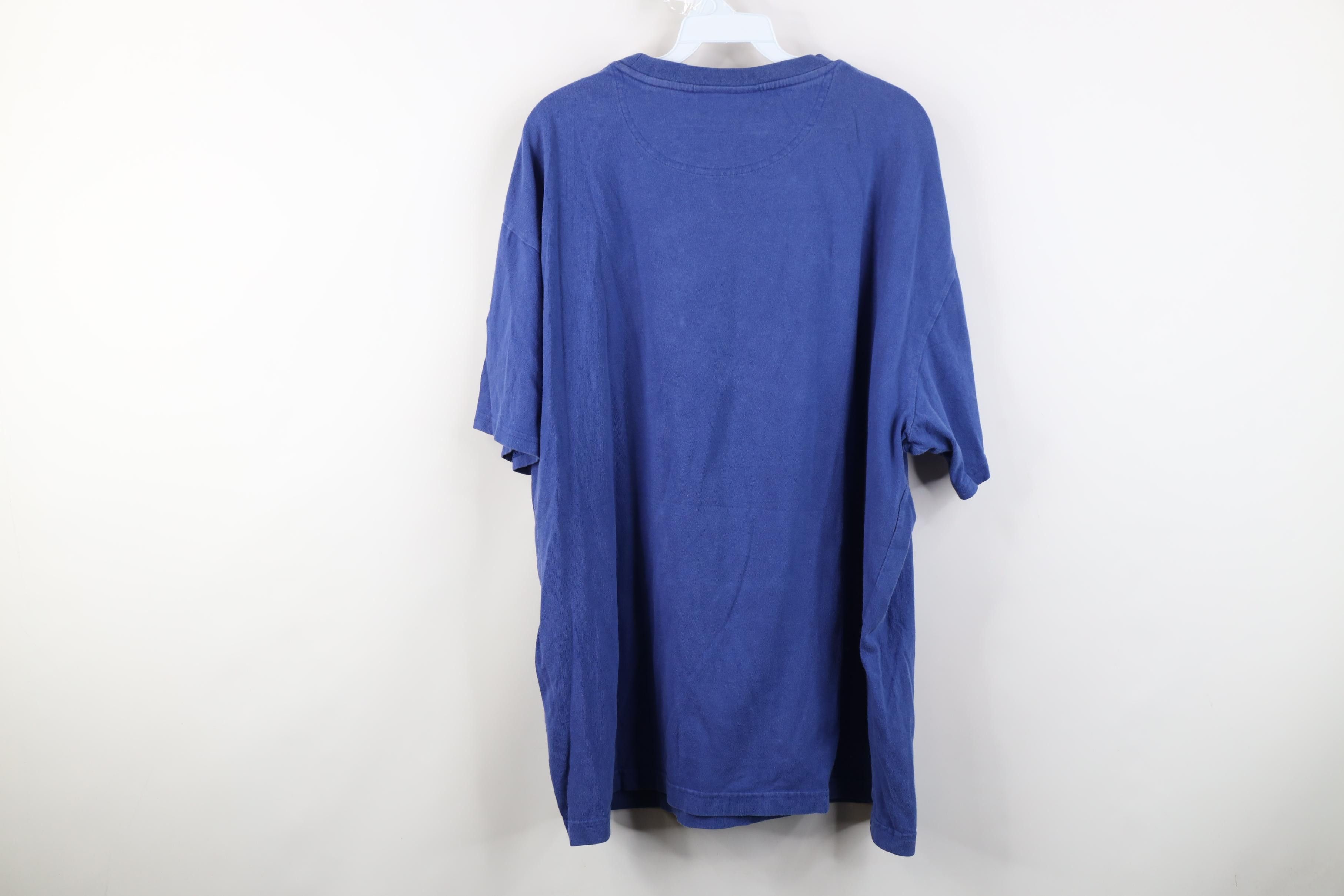 Nike Vintage Nike Swoosh Chicago Cubs Baseball T-Shirt Blue Size US XL / EU 56 / 4 - 15 Thumbnail