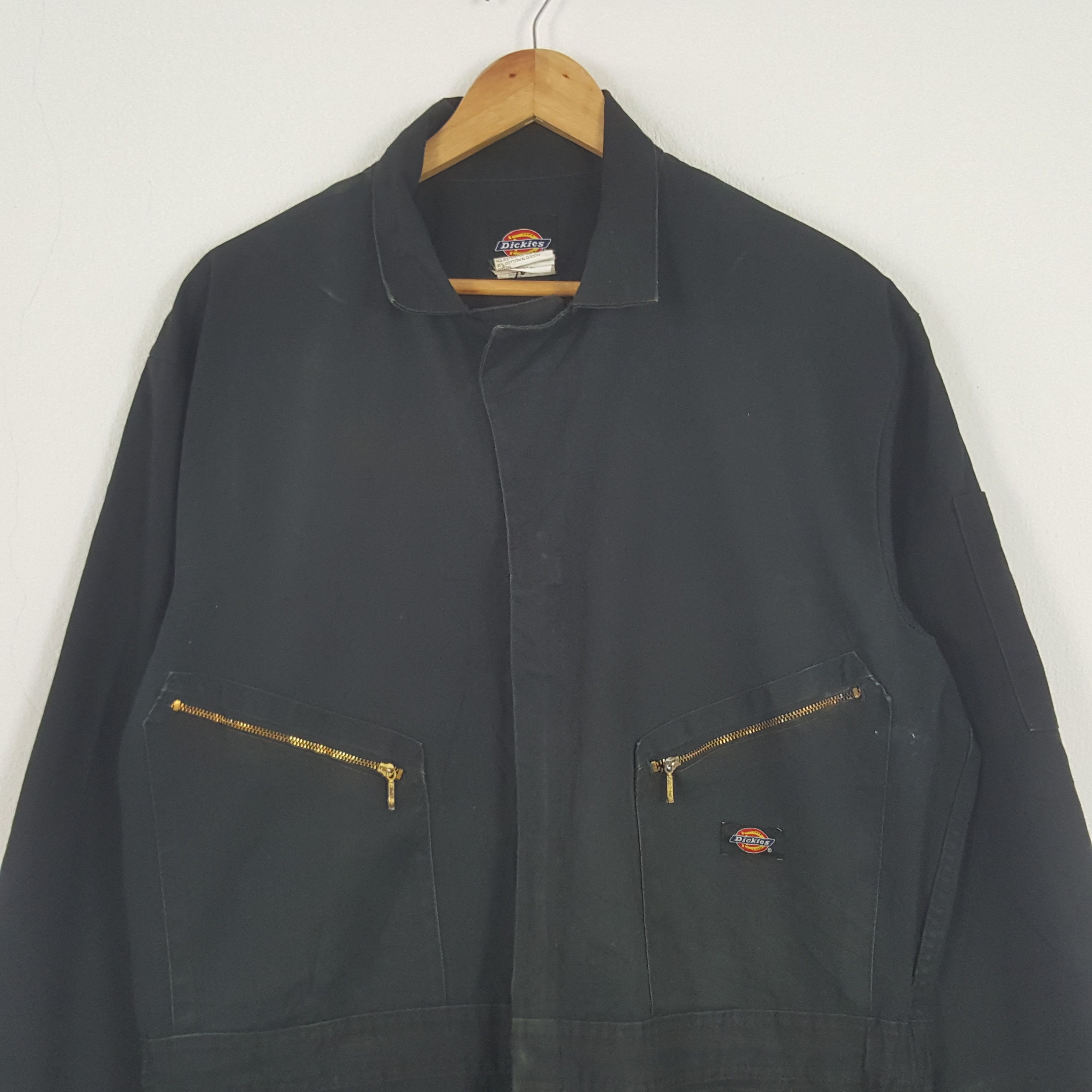 Dickies × Vintage Vintage Dickies American Punk Style Skull Coverall Jacket Size US L / EU 52-54 / 3 - 5 Thumbnail