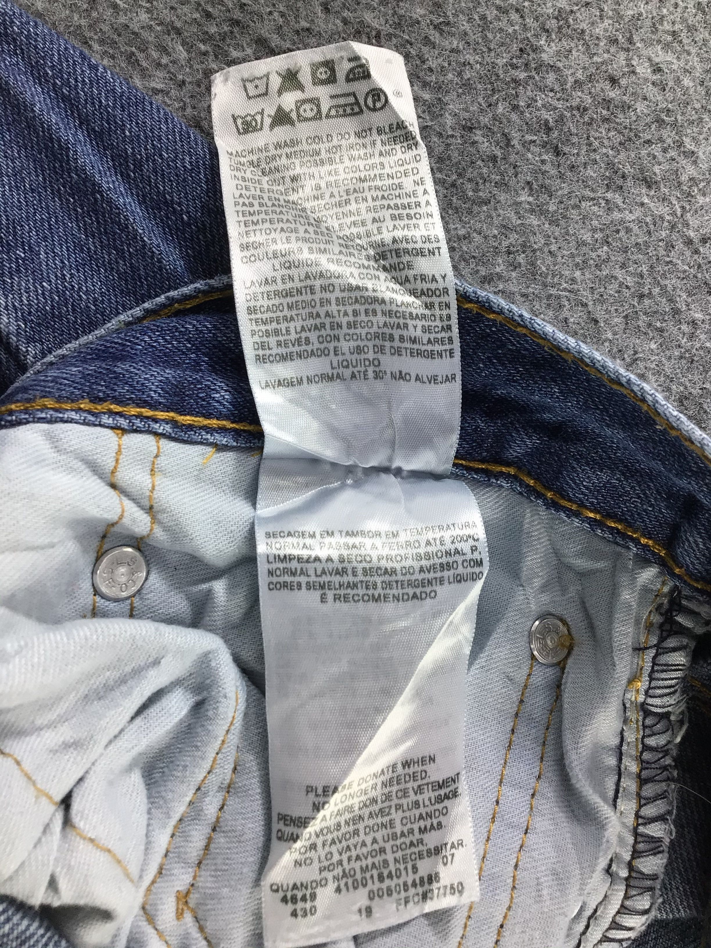 Levi's Vintage Levis 505 Jeans-JM246 Size US 40 / EU 56 - 12 Thumbnail