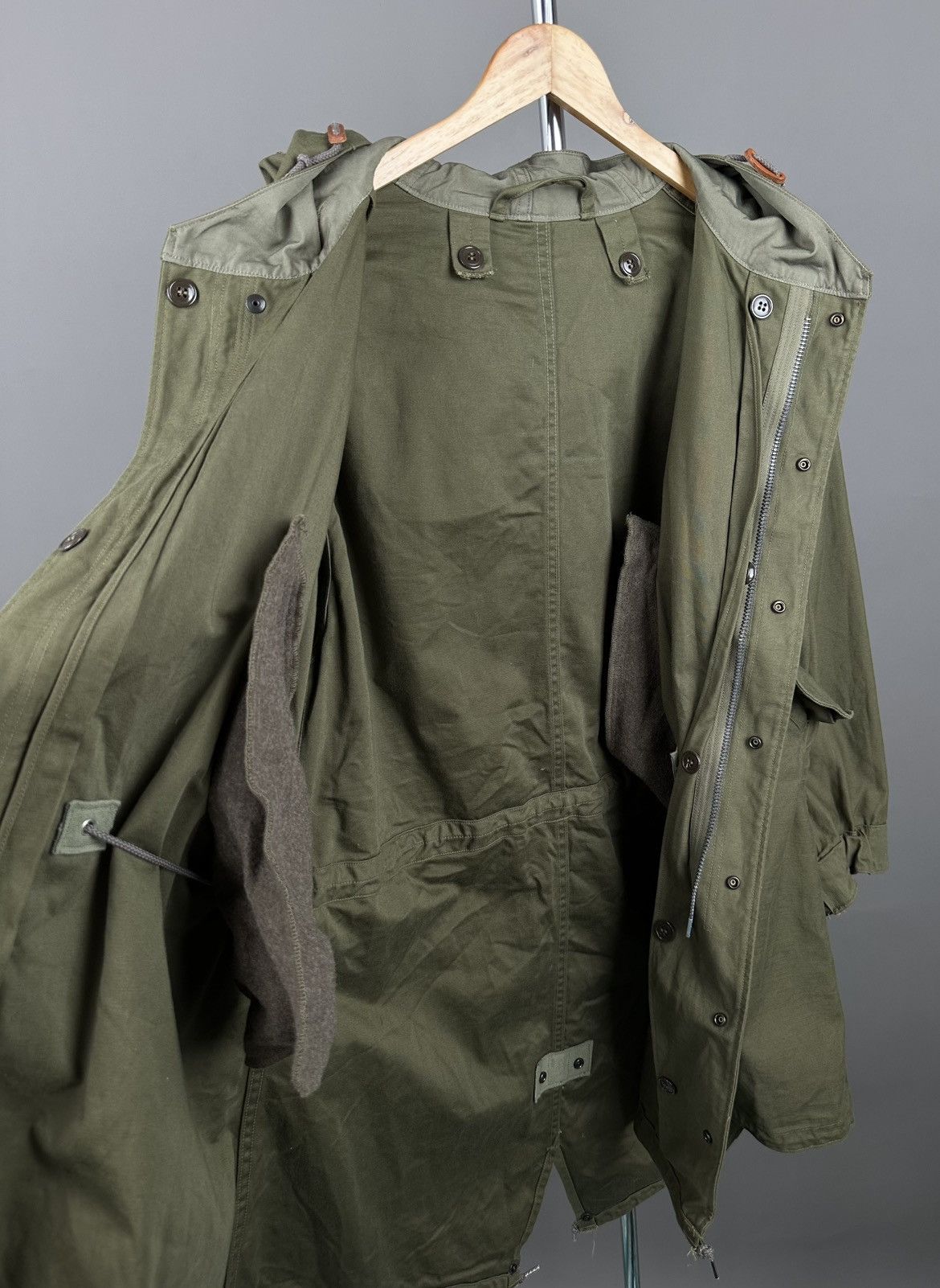 Buzz Rickson's Buzz Rickson’s - M51 Fish Tail Parka BR12266 - Olive Green Size US S / EU 44-46 / 1 - 9 Thumbnail