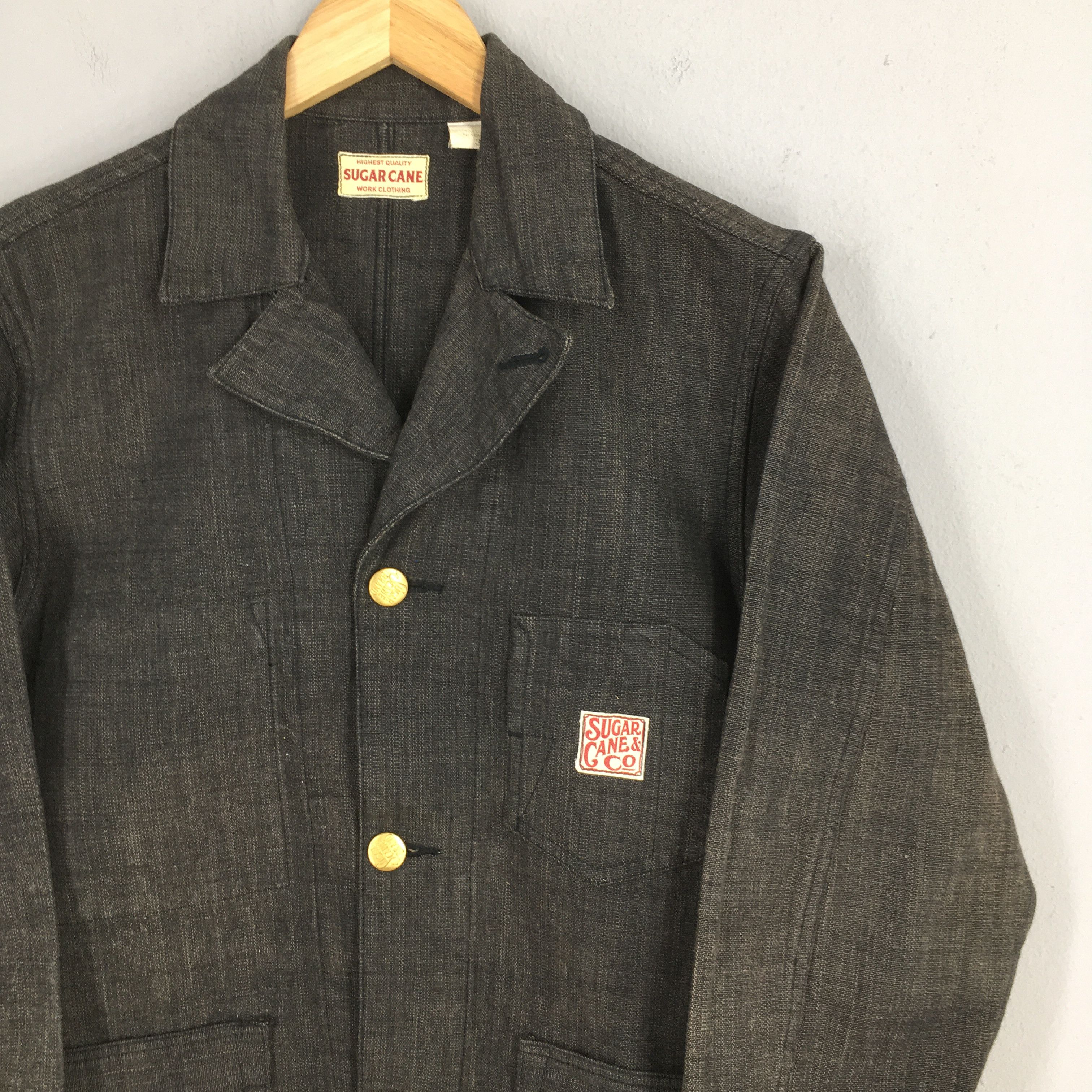 45rpm Vintage Sugar Cane & Co Japan Workers Jacket Medium Size US M / EU 48-50 / 2 - 2 Thumbnail