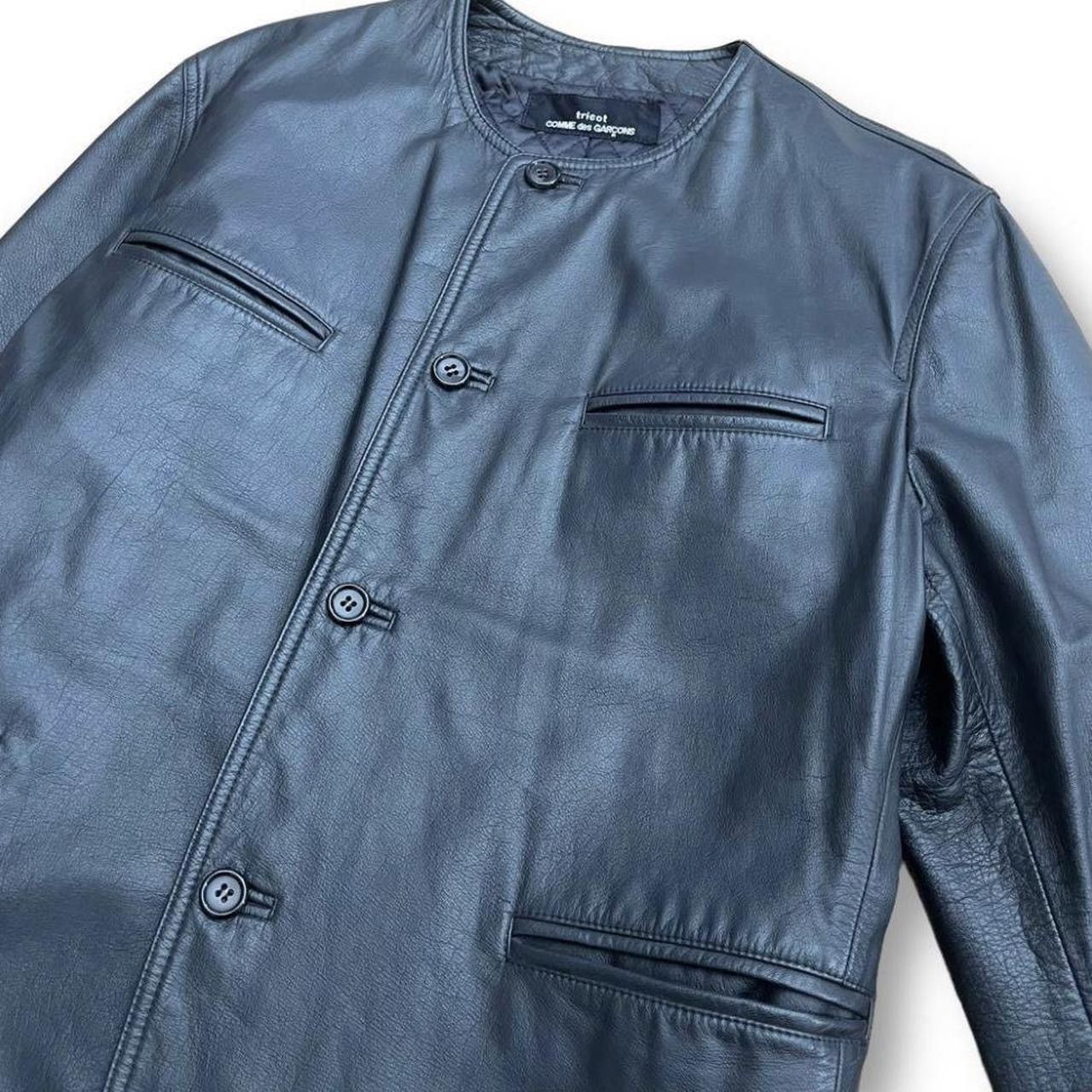 Tricot Comme des Garcons tricot comme des garçons leather jacket Size S / US 4 / IT 40 - 4 Thumbnail