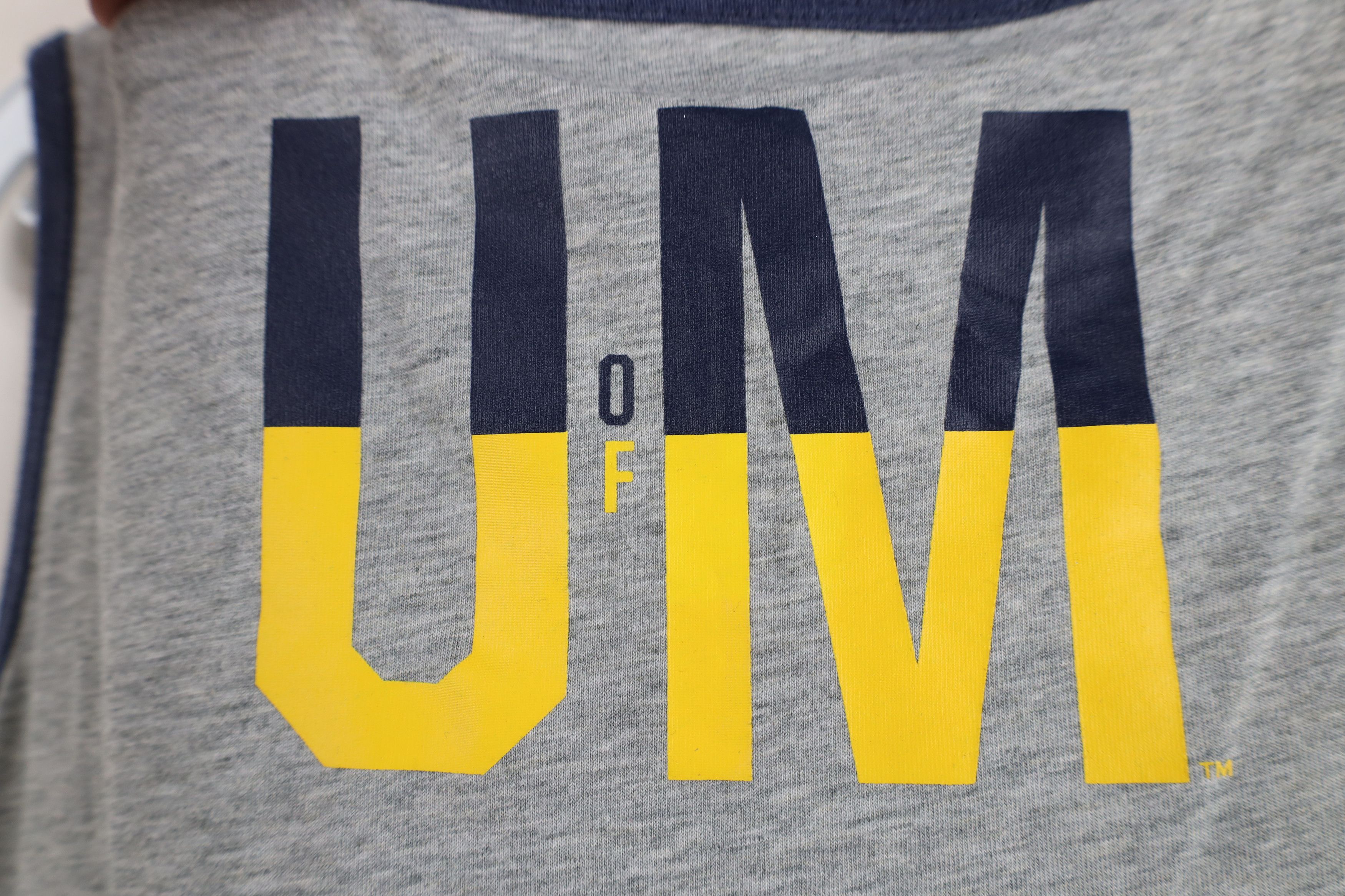 Nike Nike Block M University of Michigan Tank Top T-Shirt Size L / US 10 / IT 46 - 9 Thumbnail
