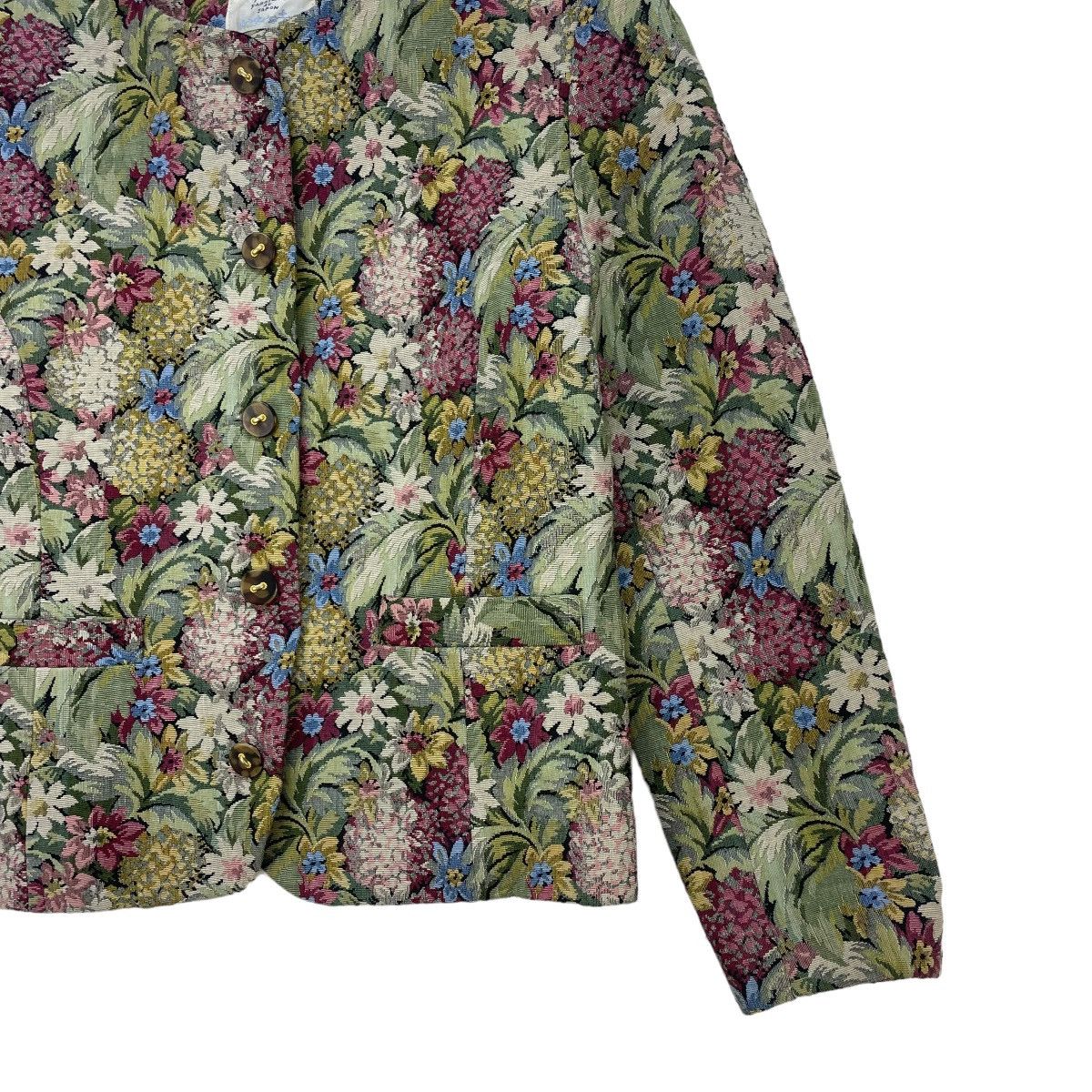 Designer × Japanese Brand Japanese Brand Telegne Fullprint Floral Jacket Size S / US 4 / IT 40 - 4 Thumbnail