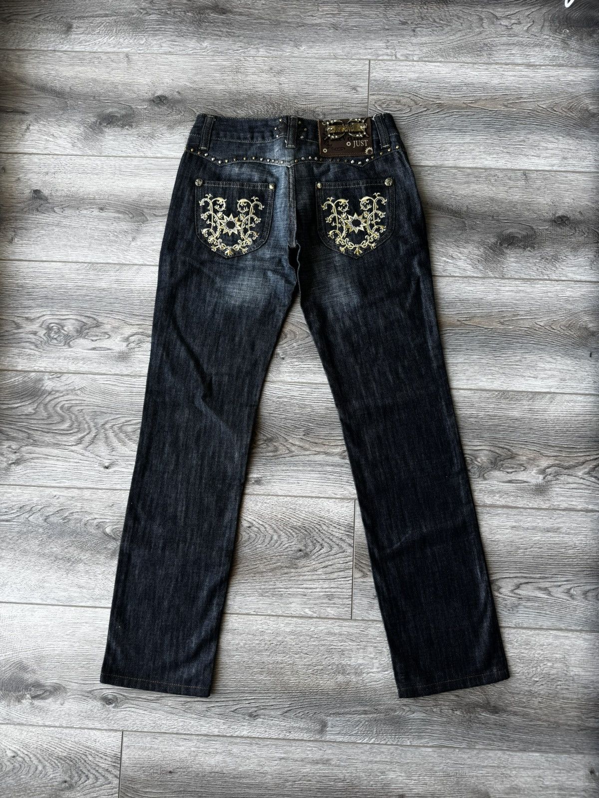 Just Cavalli Vintage Just Cavalli Y2k Dark Blue Women's Jeans Size 26" / US 2 / IT 38 - 1 Thumbnail