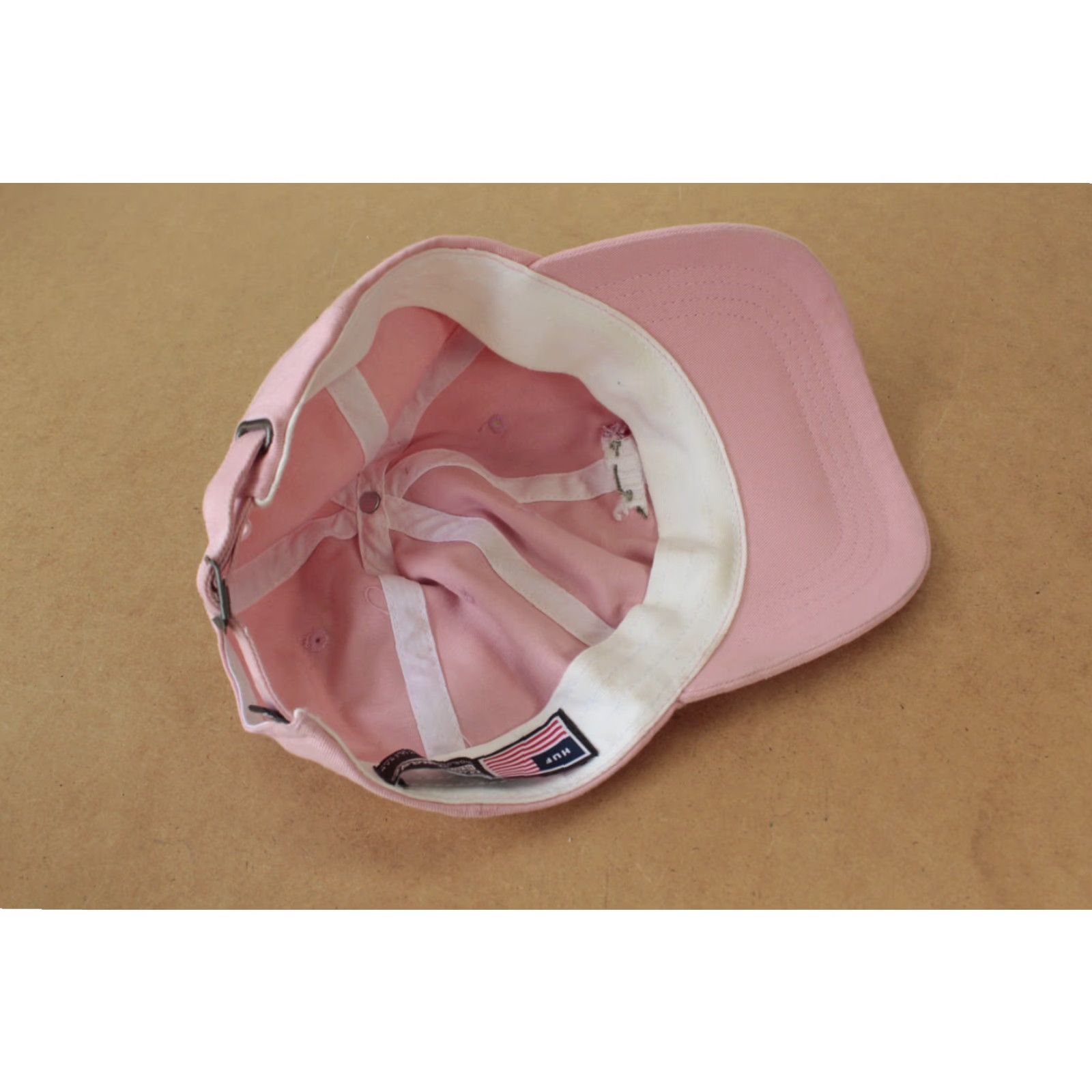 Huf HUF Pink Rose Dad Hat Strapback Customade Headwear FAST SHIP Size ONE SIZE - 6 Thumbnail