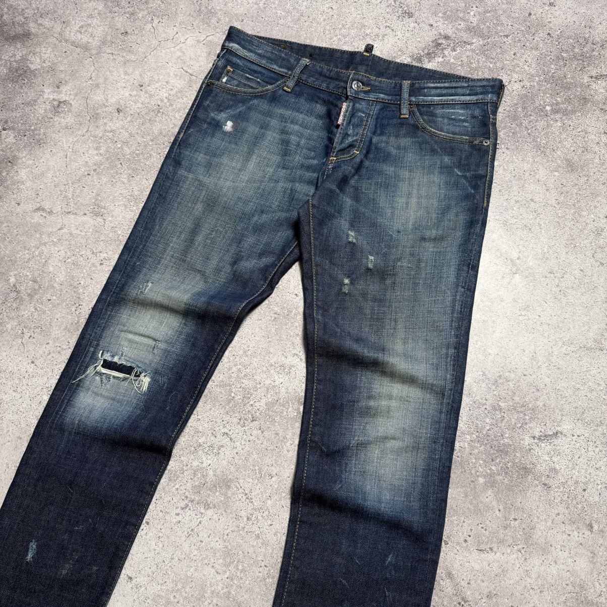 Dsquared2 Dsquared2 Distressed Slim Fit Jeans Size US 32 / EU 48 - 2 Thumbnail