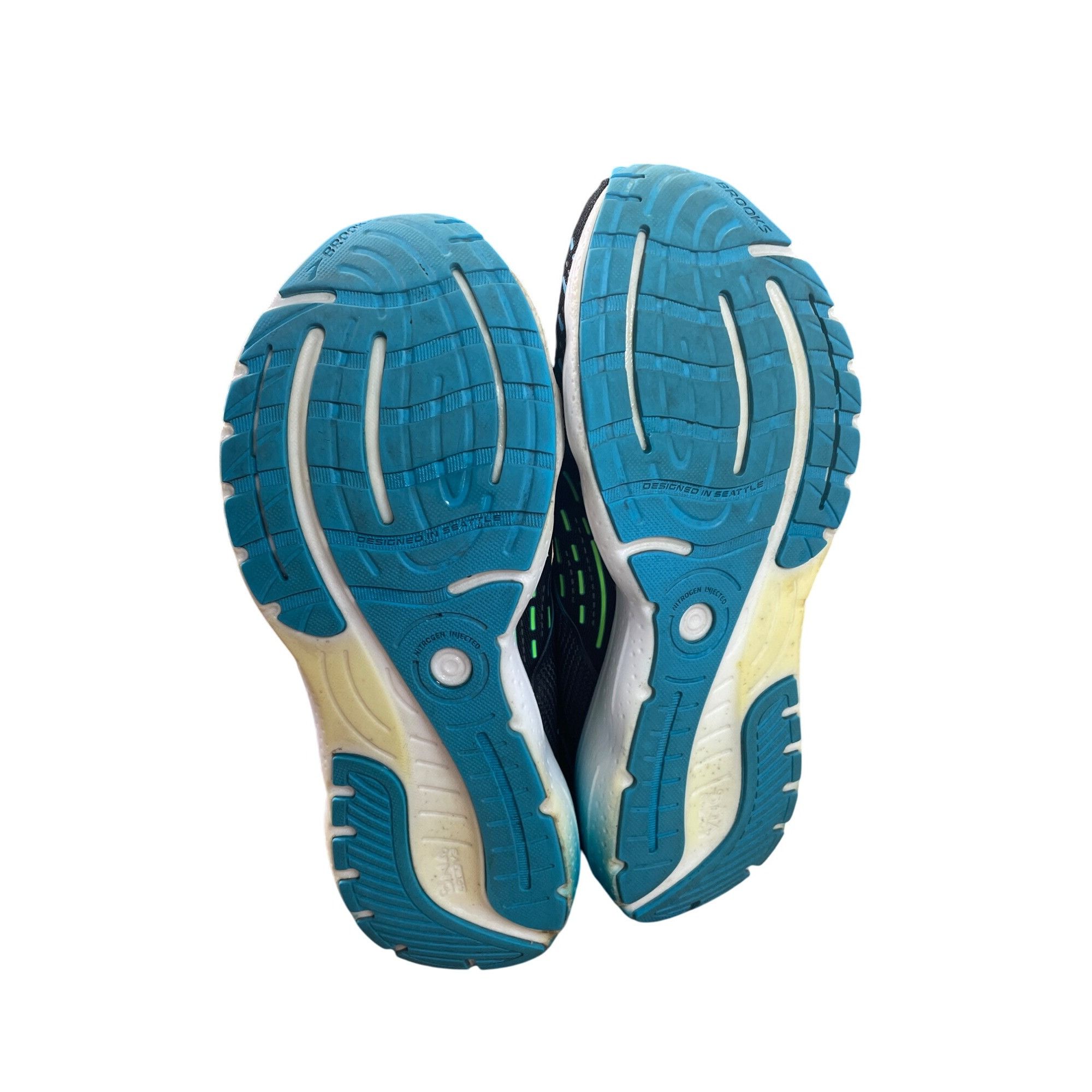 Brooks Brooks Glycerin 20 Mens Black/Blue Run Shoes Sneakers Size 1 Size US 10 / EU 43 - 7 Thumbnail