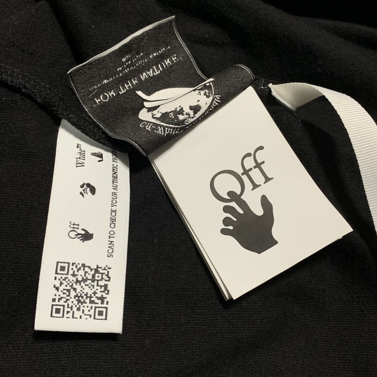 Off-White Off White Medium Blurred Arrows Black Tee Virgil Abloh Size US M / EU 48-50 / 2 - 8 Thumbnail