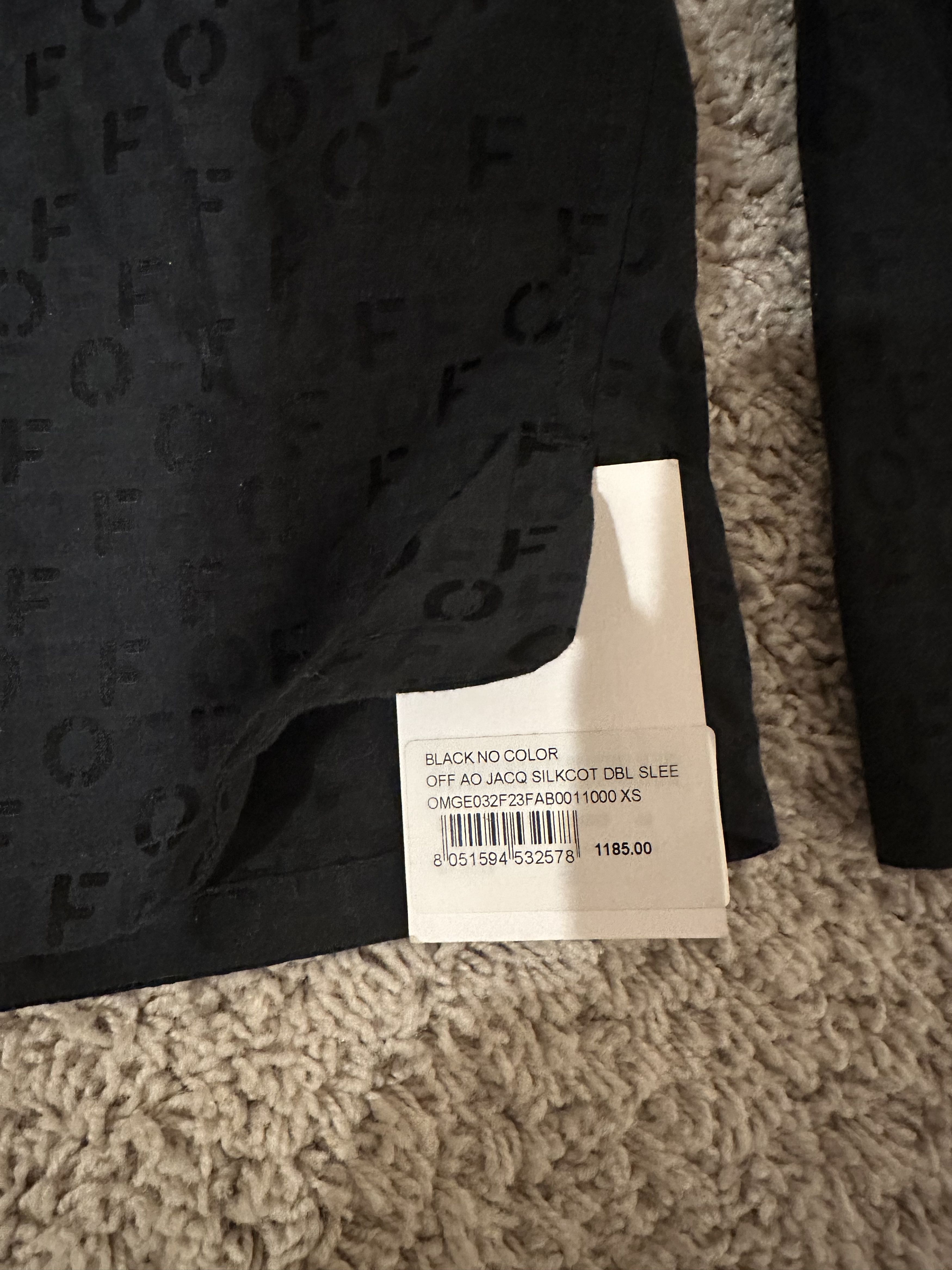 Off-White Off-White Monogram Jacquard Double-Sleeve Size US XS / EU 42 / 0 - 4 Thumbnail