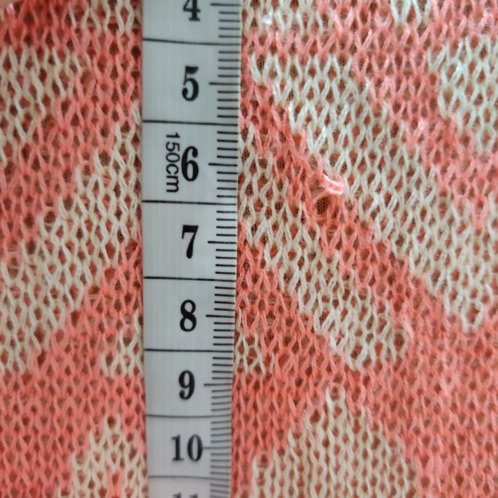 Other Miss Daisy S Coral Aztec Open Knit Cardigan Short Sleeve Boh Size S / US 4 / IT 40 - 8 Thumbnail