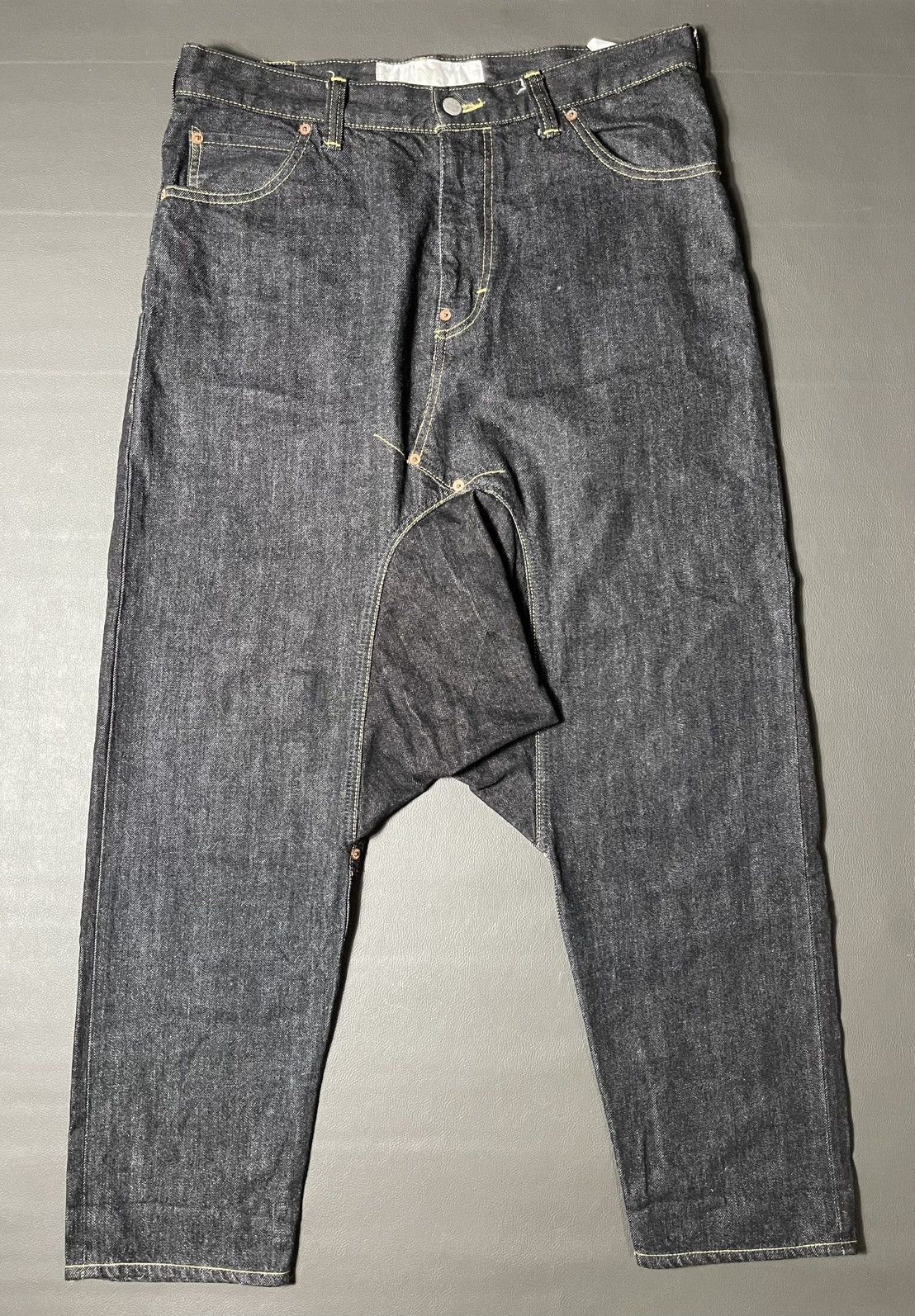 Ganryu CDG Drop Crotch Selvedge Denim