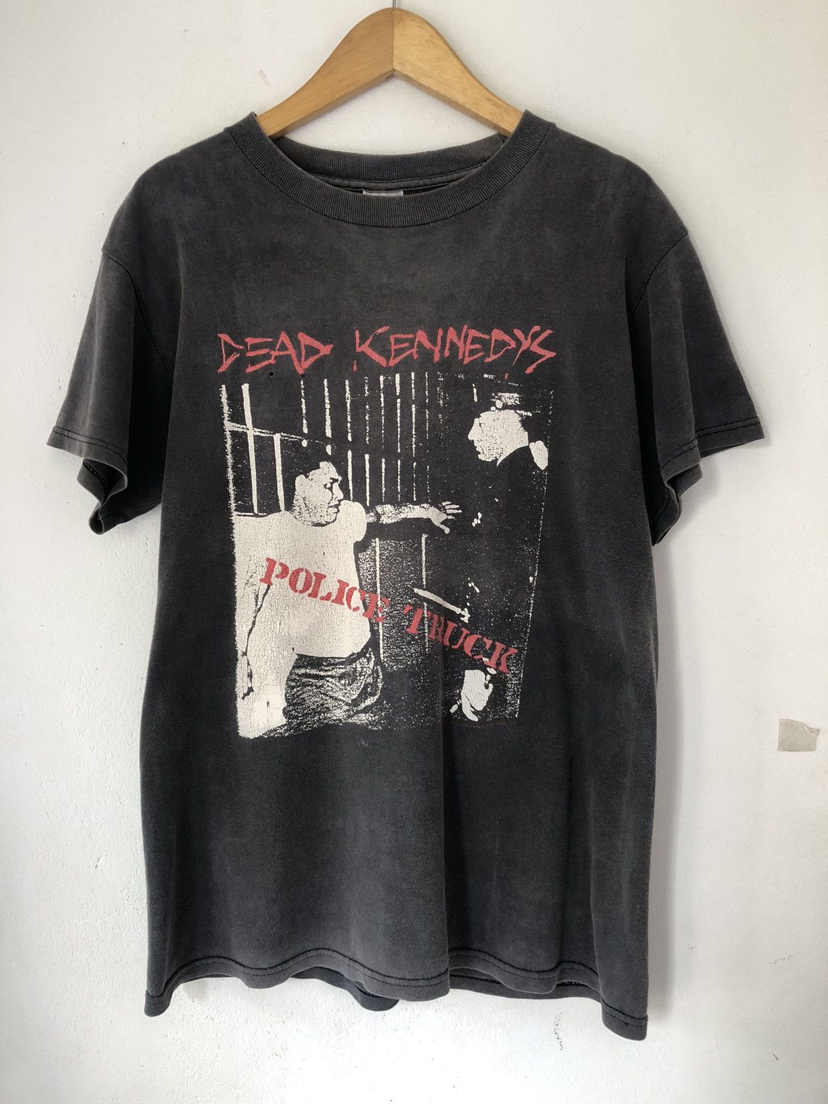 image of Band Tees x Dead Kennedys 00S Dead Kennedys Perfect Faded Tshirt in Black, Men's (Size Medium)