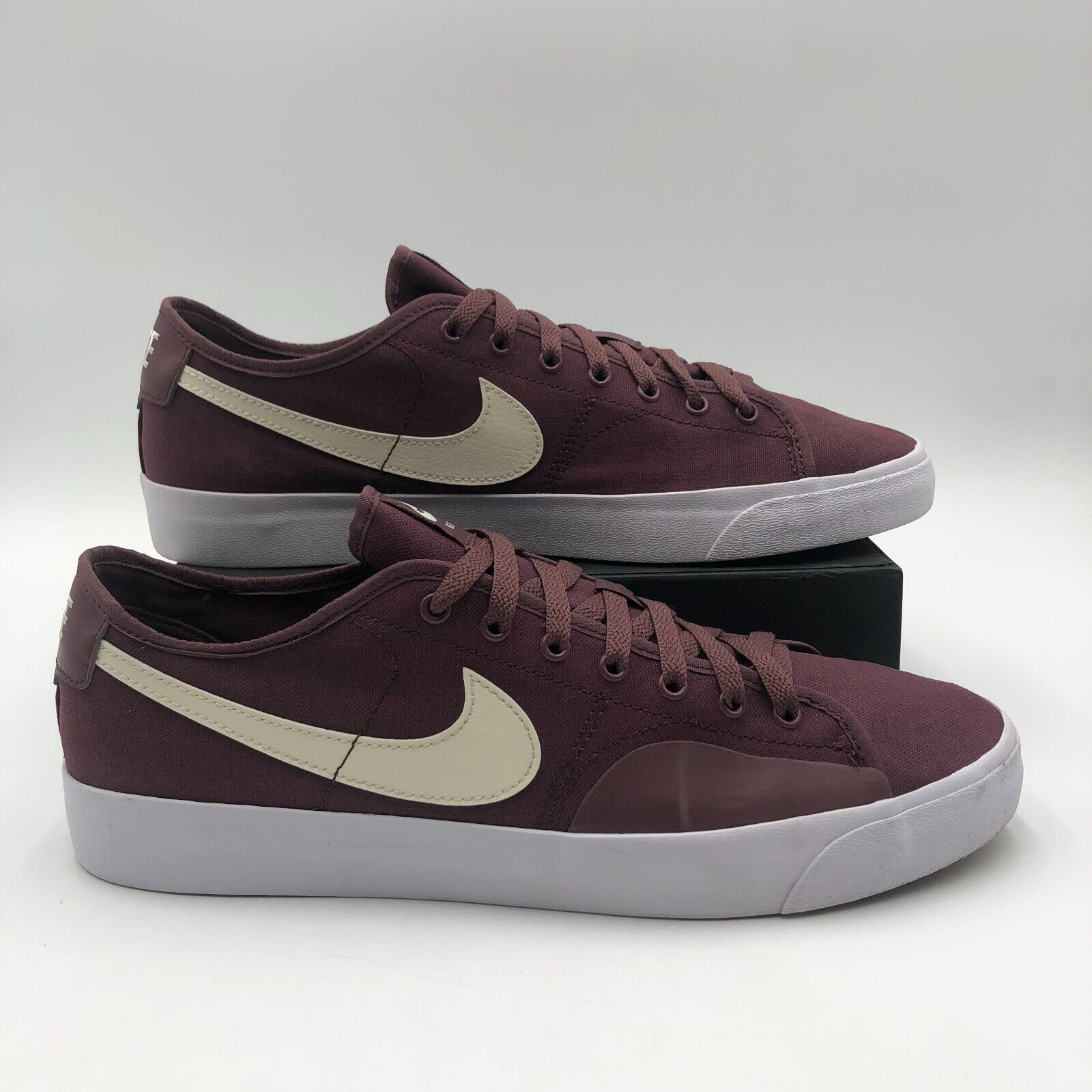 Nike Nike SB Blazer Men's Size 11.5 Maroon/Wine Canvas Sneakers Size US 11.5 / EU 44-45 - 2 Thumbnail