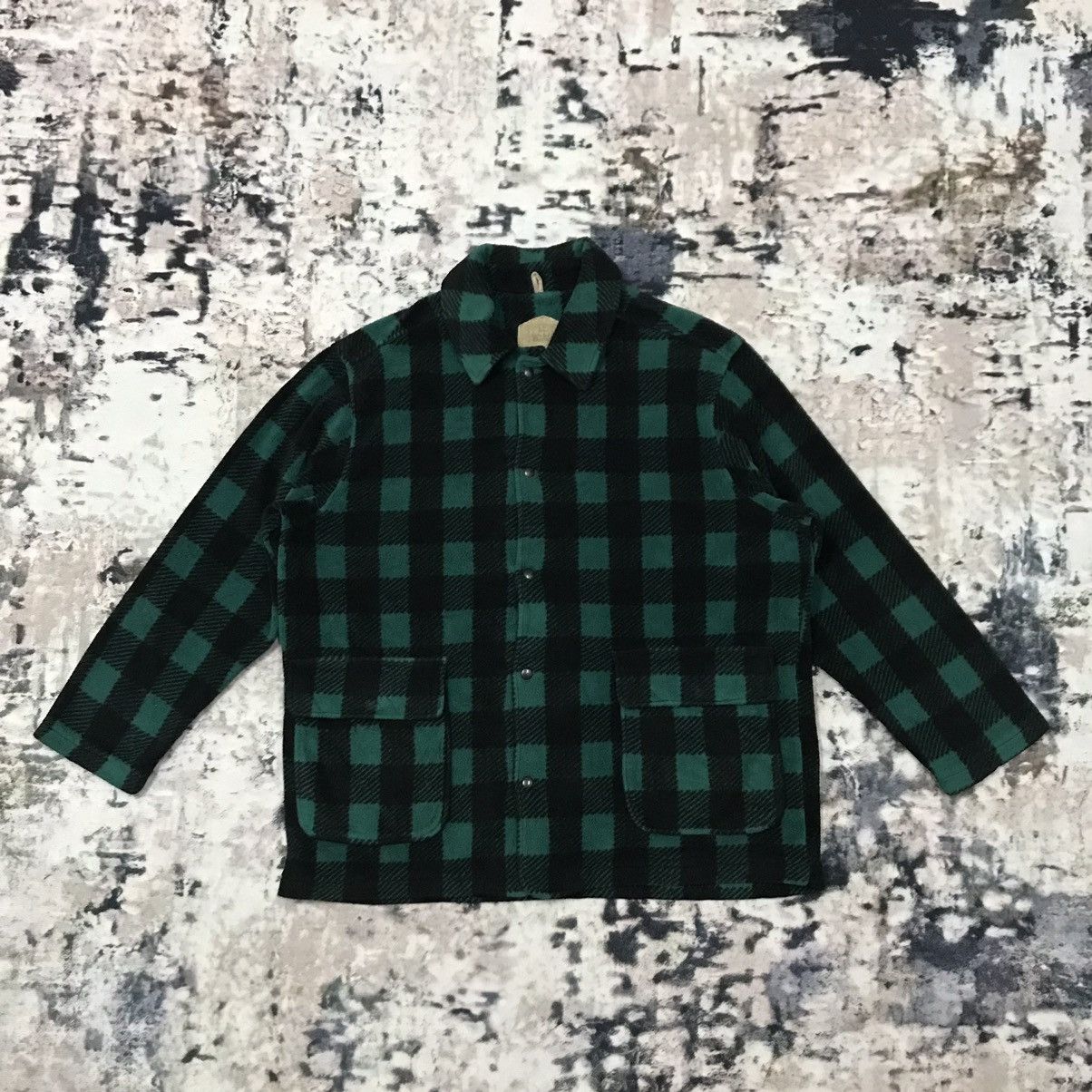 Woolrich Woolen Mills Vintage Woolrich Flannel Fleece Worker Jacket Size US XXL / EU 58 / 5 - 1 Thumbnail