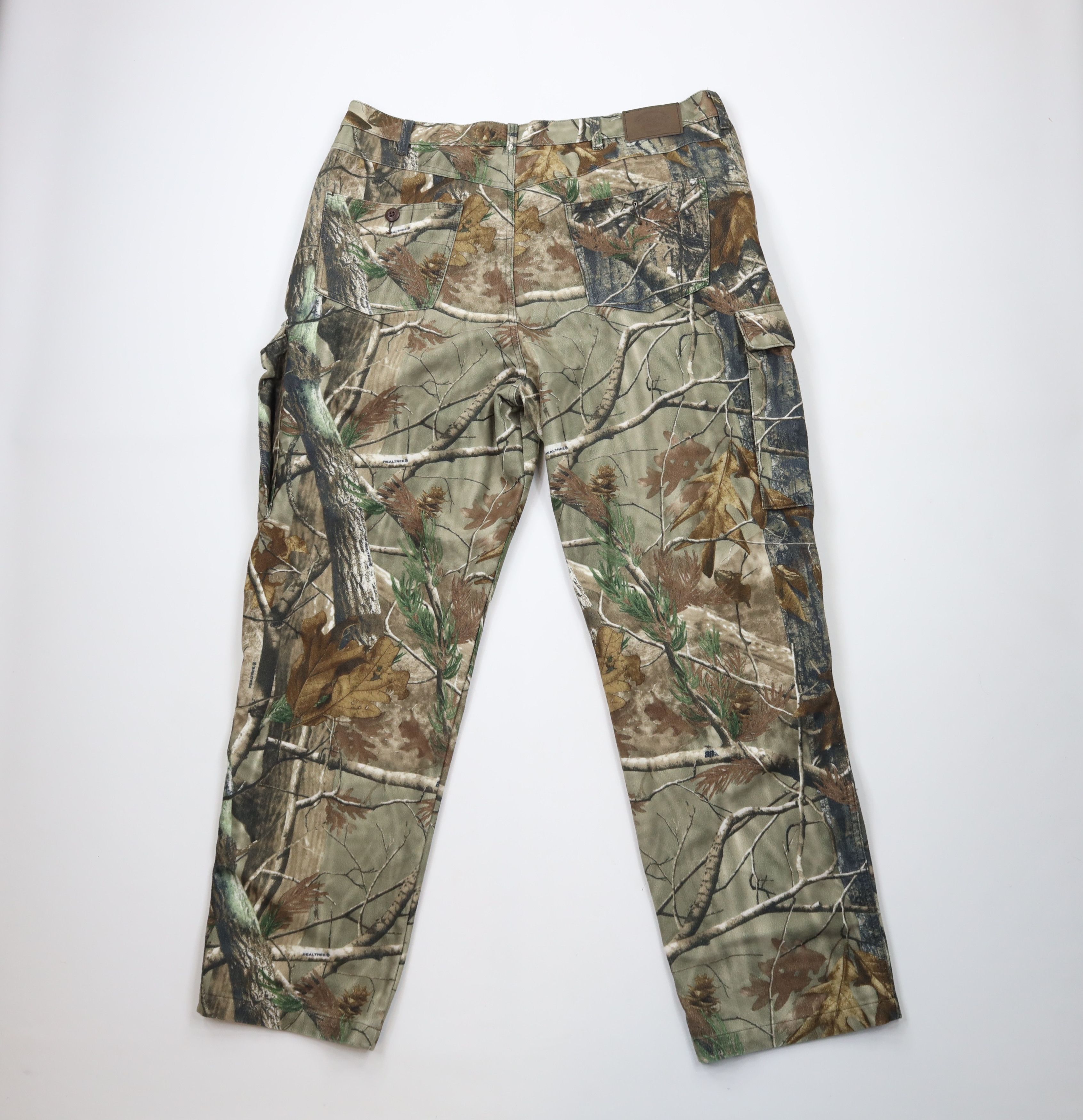Cabelas × Vintage Vintage Cabelas Camouflage Chamois Fleece Cargo Pants Size US 44 / EU 60 - 7 Thumbnail