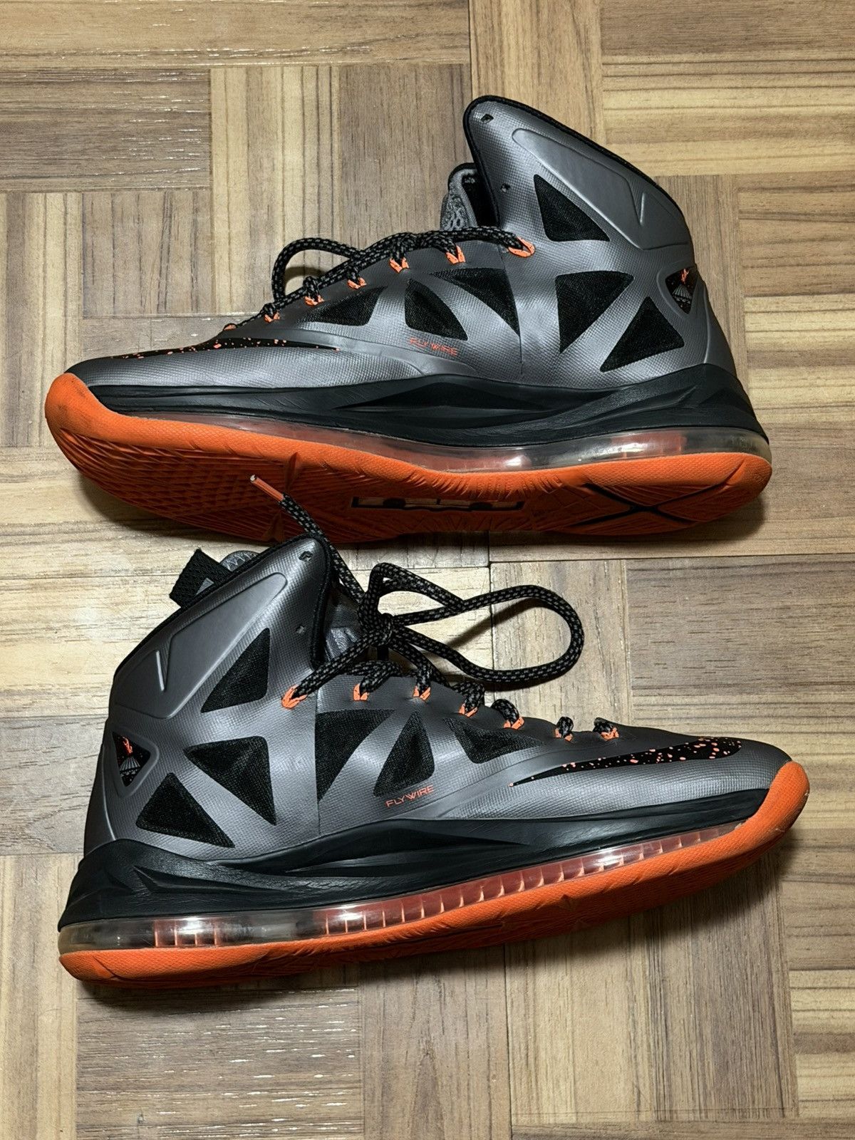 Nike Nike LeBron X Lava Size US 10.5 / EU 43-44 - 2 Thumbnail