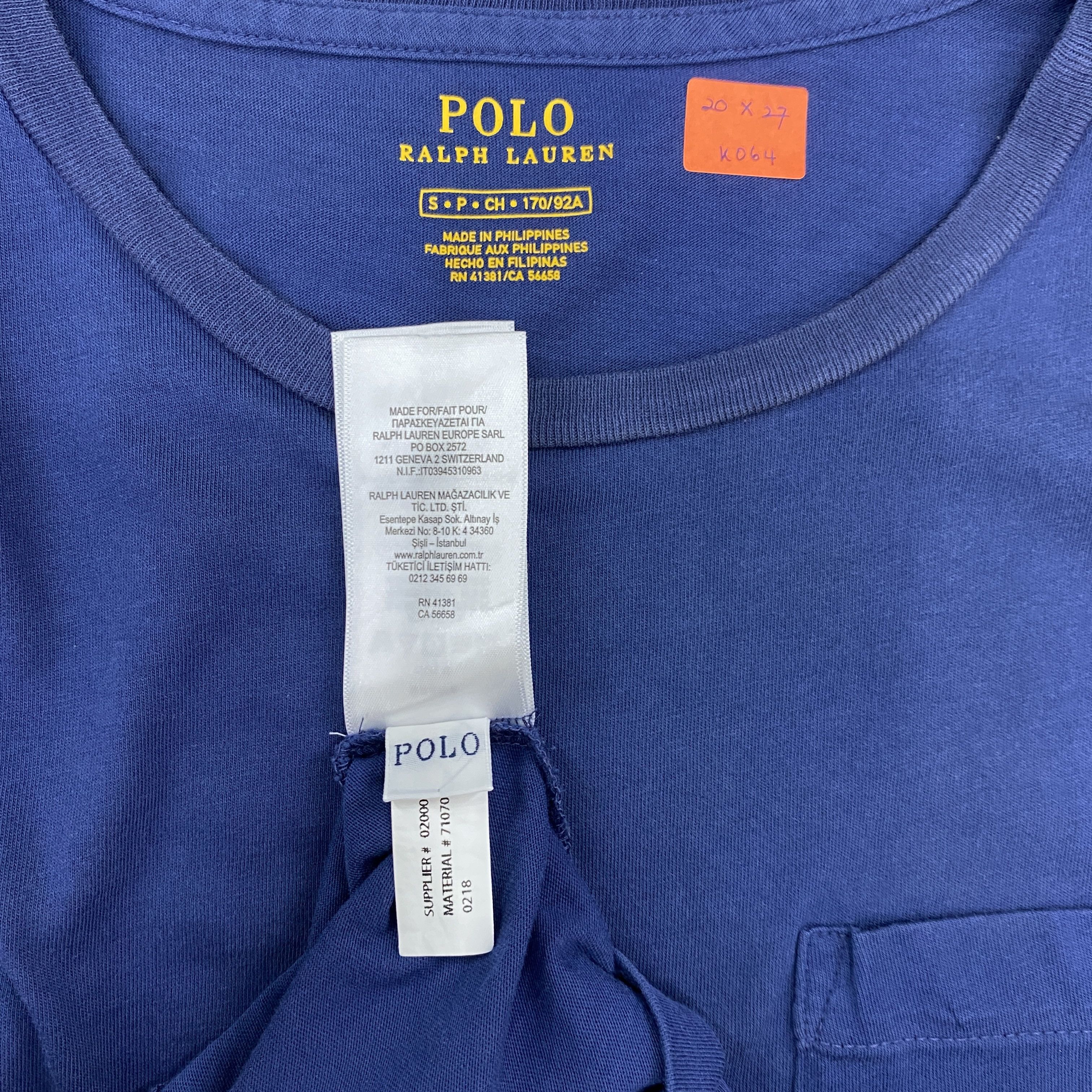 Polo Ralph Lauren Polo Ralph Lauren T-Shirts - K064 Size US M / EU 48-50 / 2 - 5 Thumbnail
