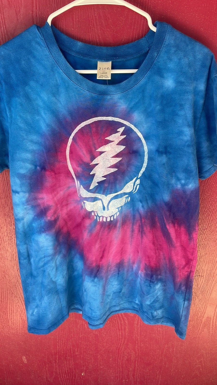 Handmade Grateful dead stealie tie dye tshirt Size US L / EU 52-54 / 3 - 1 Thumbnail