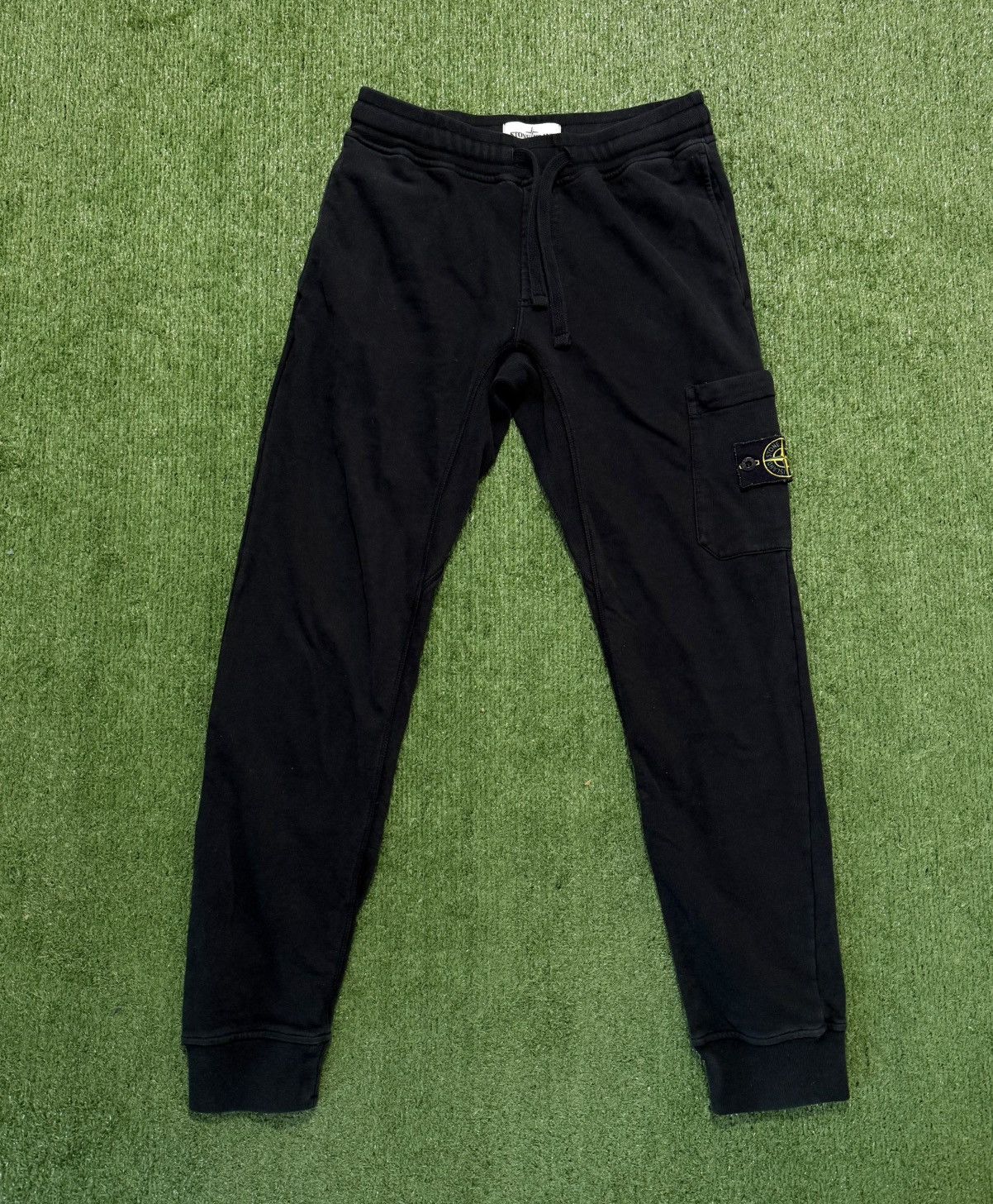 Stone Island Stone Island black jogger trousers Size US 30 / EU 46 - 1 Thumbnail