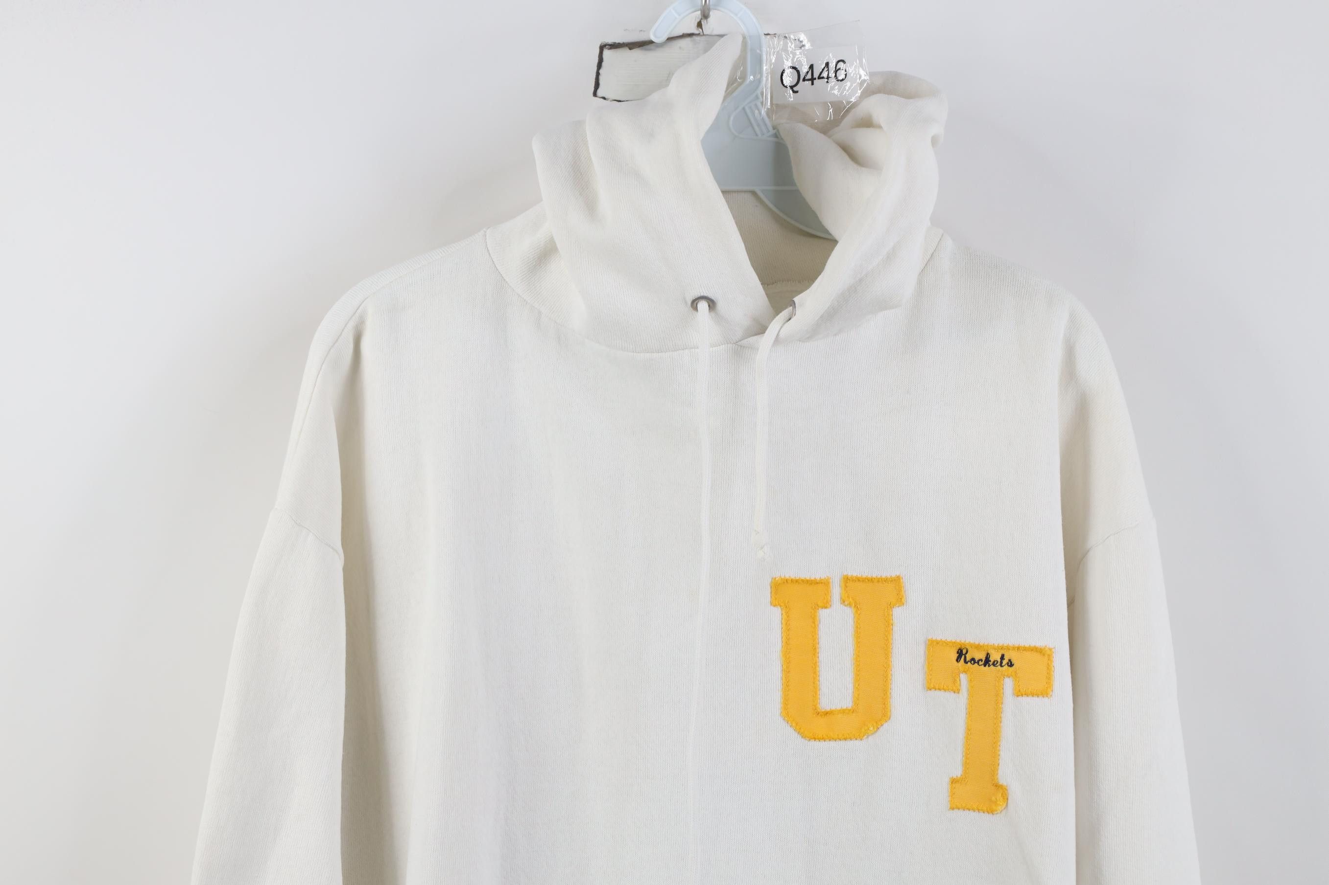 Vintage Vintage 70s University of Toledo Rockets Hoodie Sweatshirt Size XL / US 12-14 / IT 48-50 - 2 Thumbnail