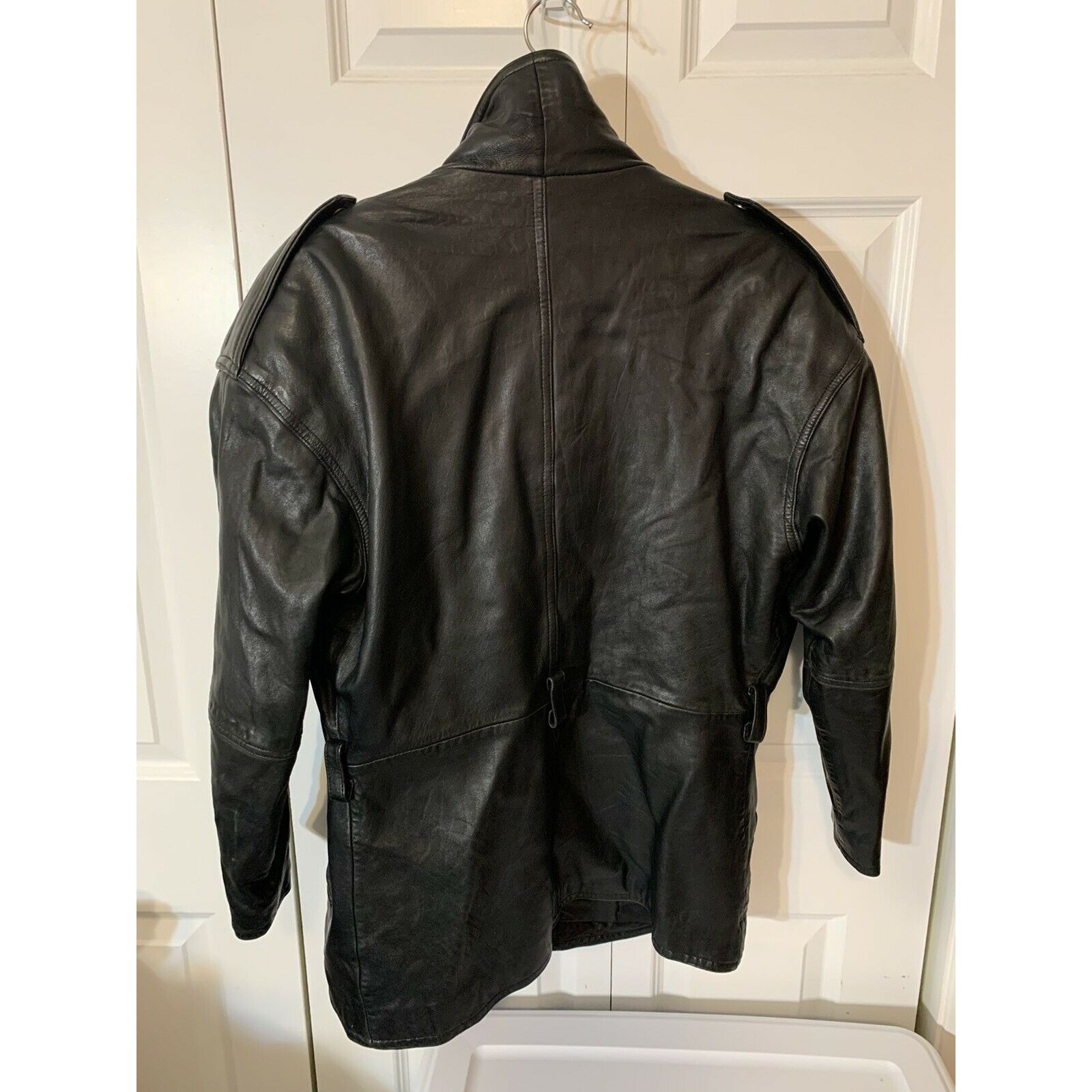 Vintage Vtg Miropa Black Leather Jacket Men’s Sz S Size US S / EU 44-46 / 1 - 12 Thumbnail