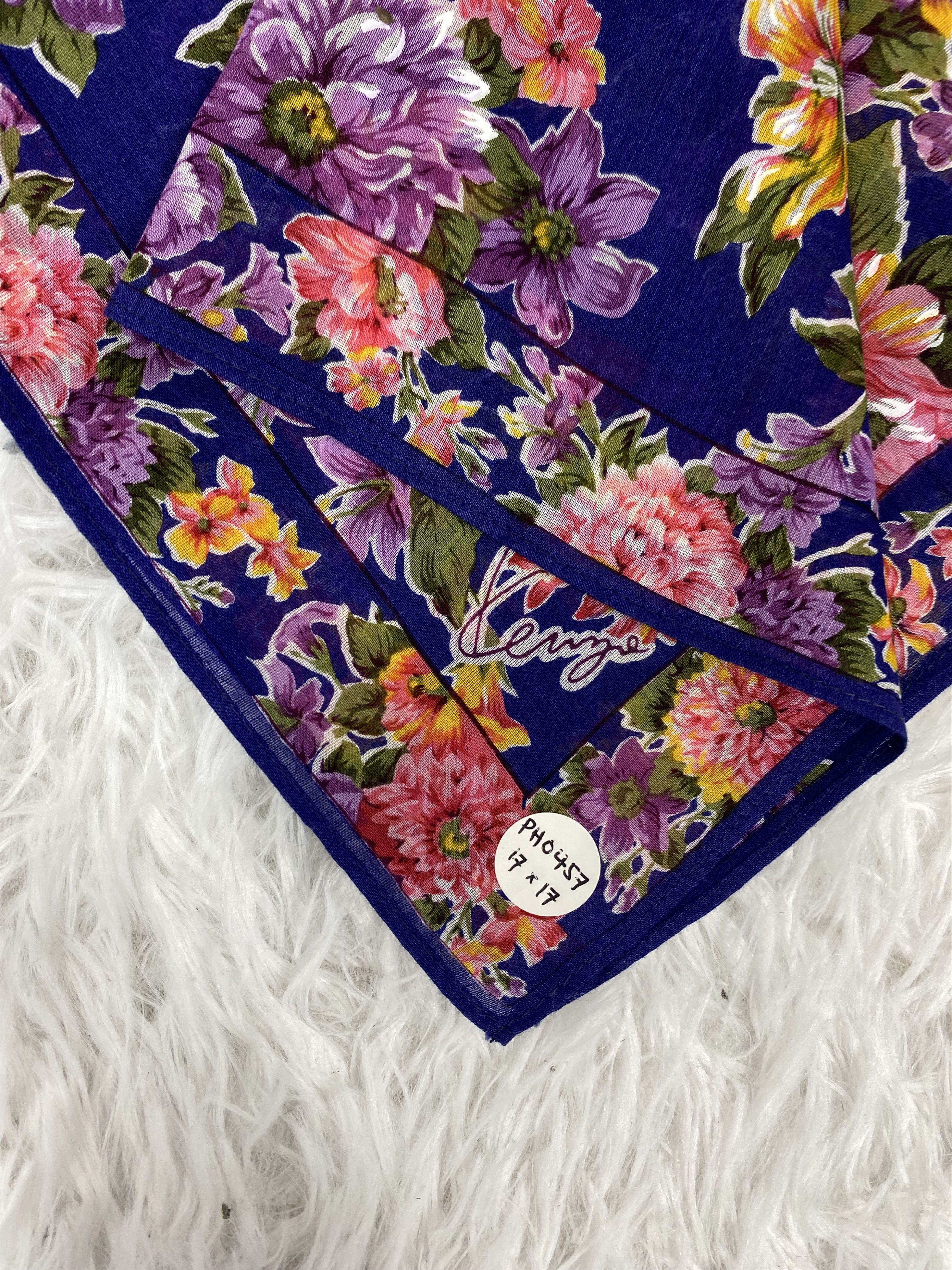 Kenzo Vintage Kenzo Handkerchief Neckerchief PH0457 Size ONE SIZE - 2 Thumbnail