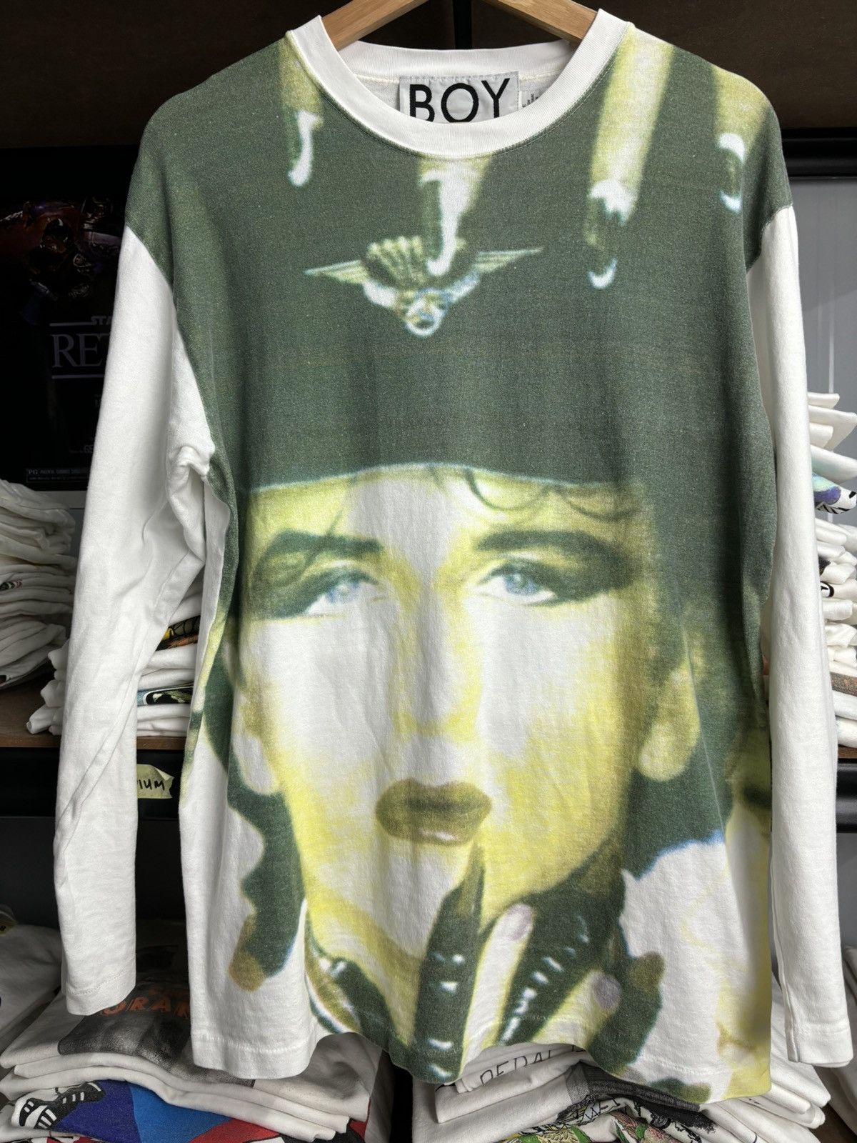 Boy London × Vintage VERY RARE! Vintage LongSleeve Boy London Punk Promo 90’s Size US M / EU 48-50 / 2 - 3 Thumbnail