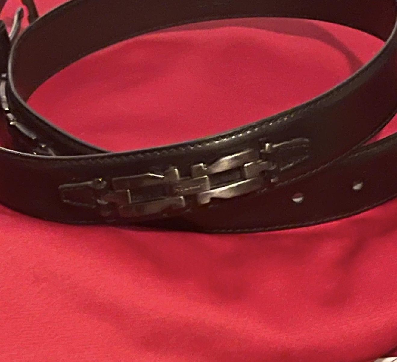 Salvatore Ferragamo Vintage Salvatore Ferragamo Adjustable gancini belt W/COA Size 34 - 3 Thumbnail