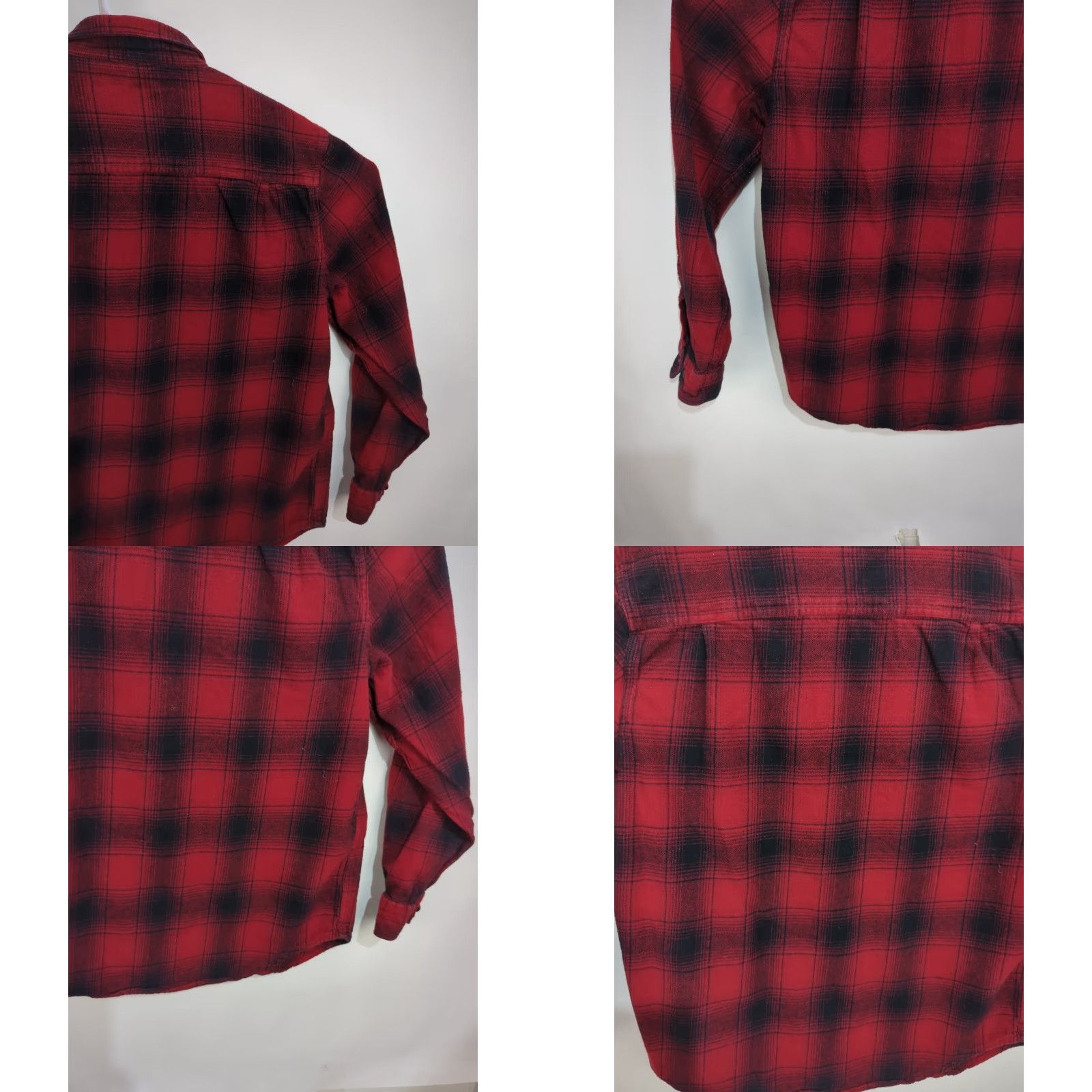 Vintage Field & Stream Flannel Shirt Mens Large Red Buffalo Plaid Long Sleeve Size US L / EU 52-54 / 3 - 10 Thumbnail