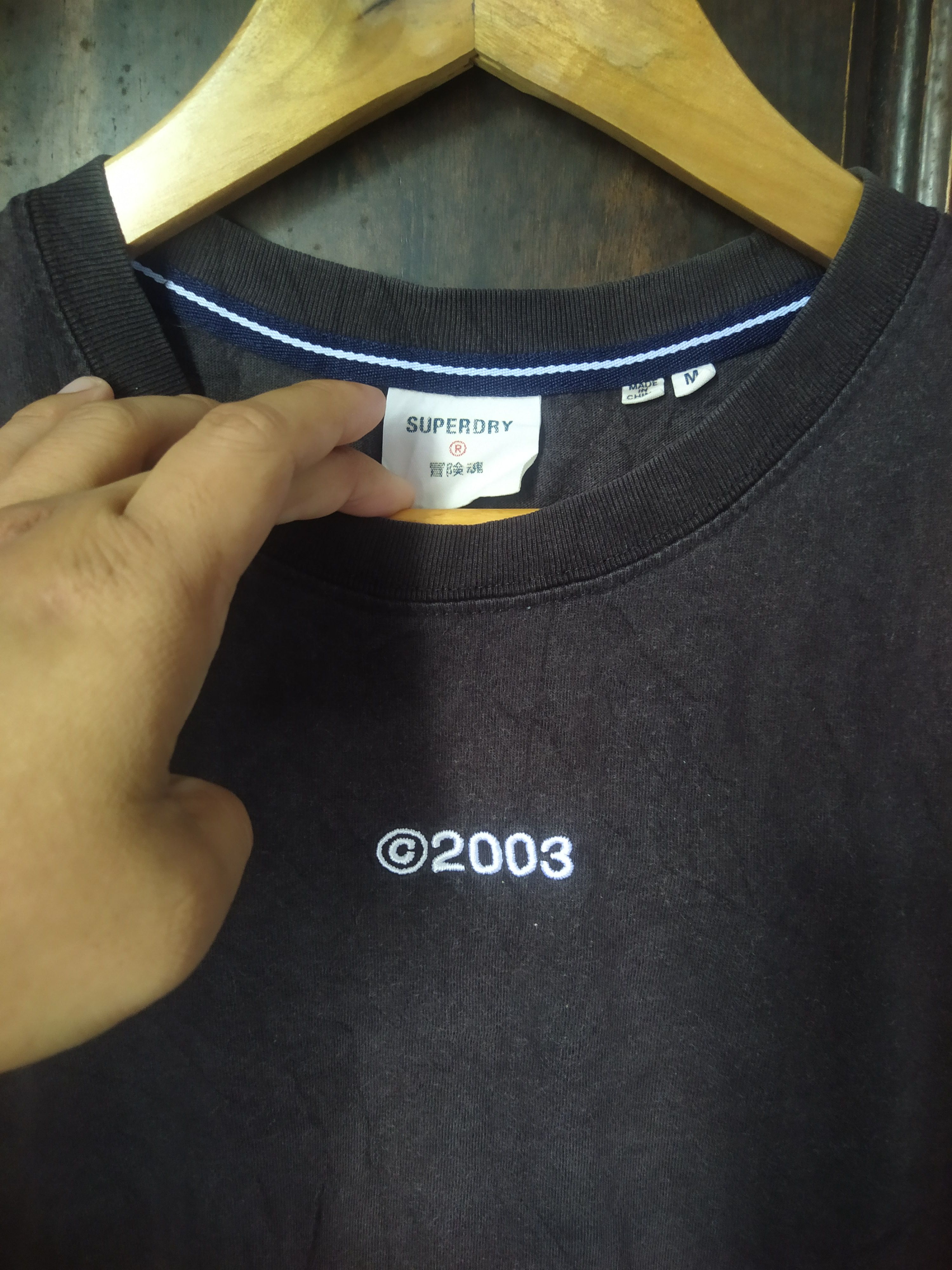 Superdry SUPERDRY SPELL OUT Nice Faded Size US M / EU 48-50 / 2 - 6 Thumbnail