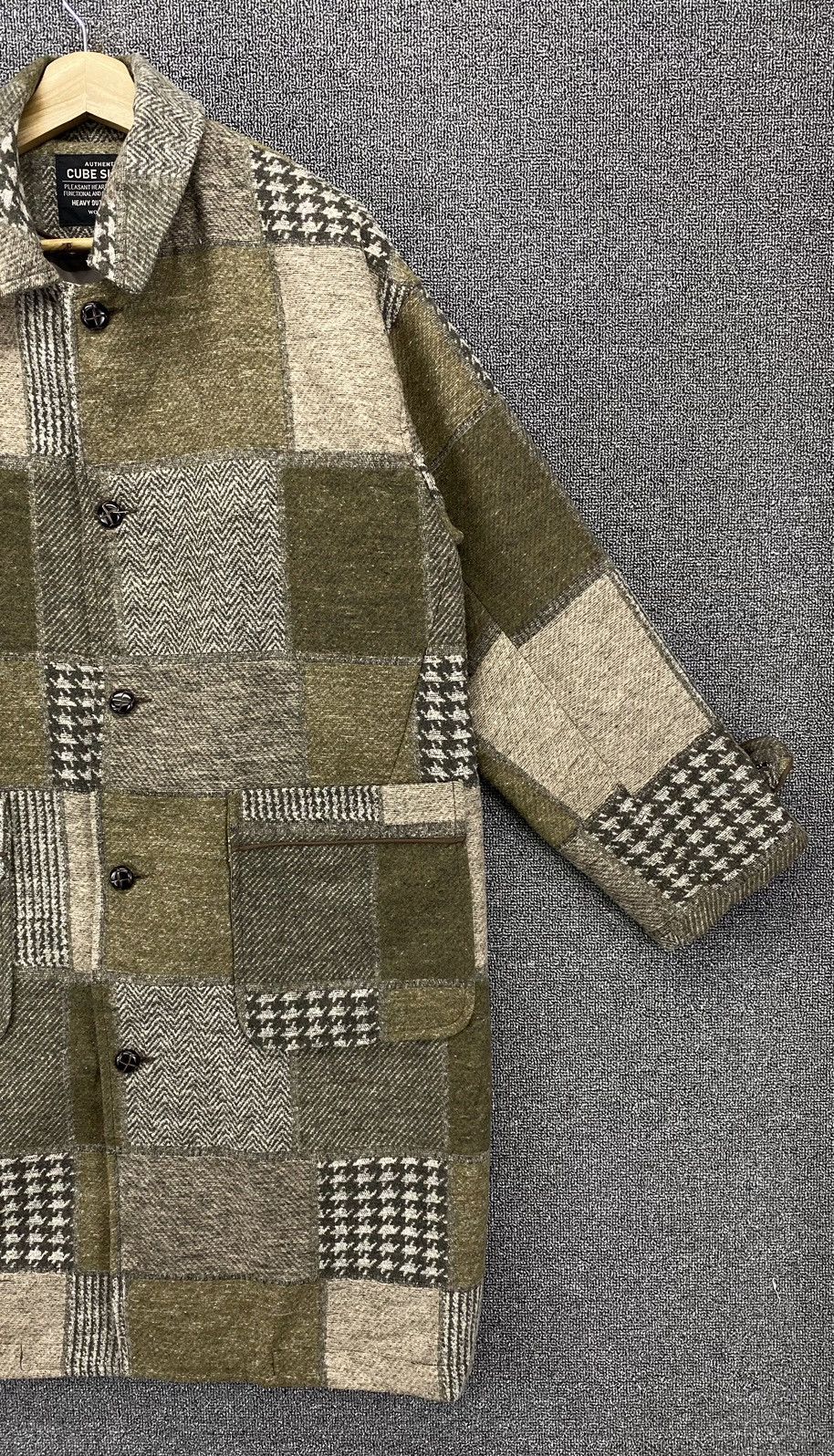 Japanese Brand Vintage Cube Sugar Patchwork Kapital Inspired Long Jacket Size US M / EU 48-50 / 2 - 4 Thumbnail