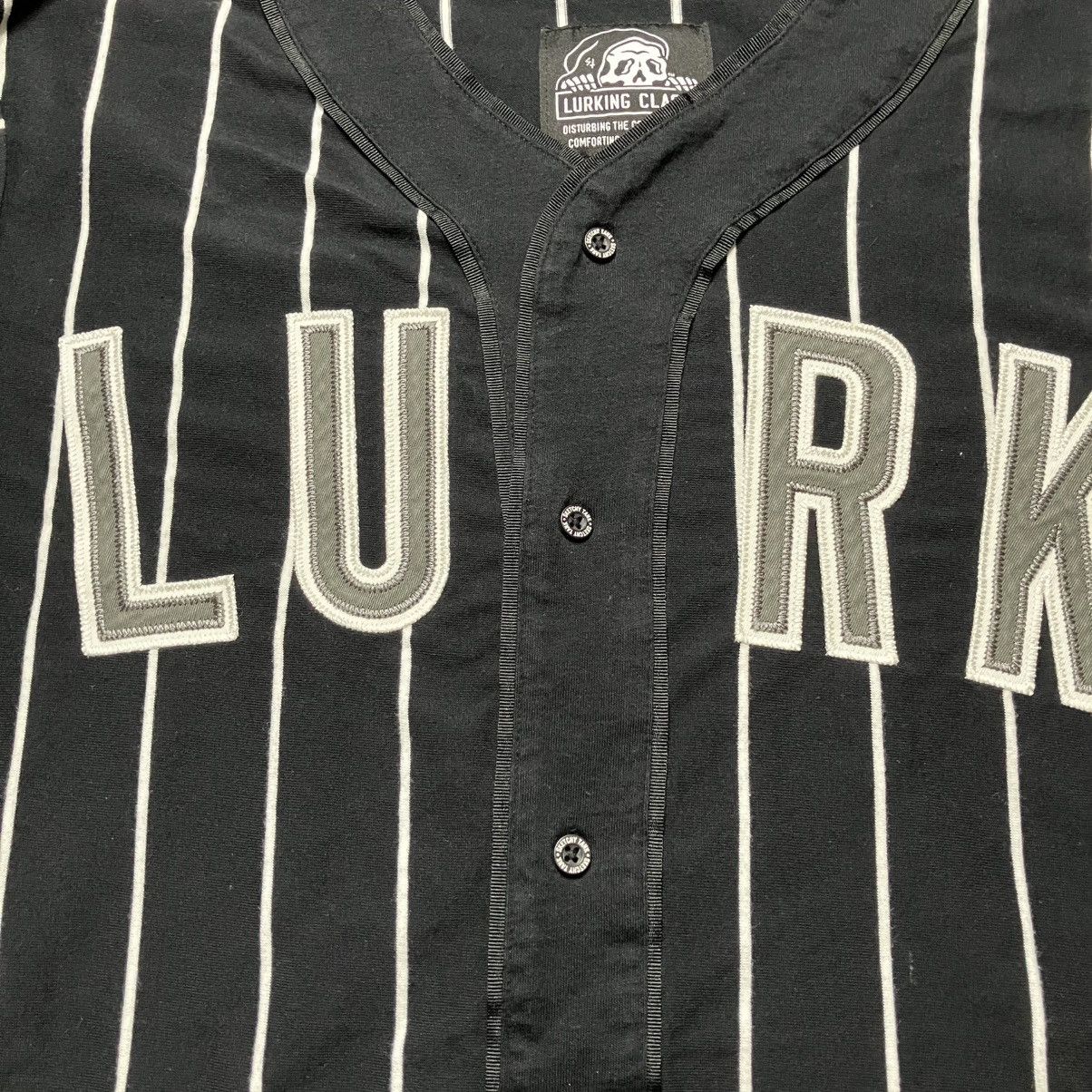 Lurking Class × Zumiez Lurking Class by Sketchy Tank Pinstripe Baseball Jersey Size US M / EU 48-50 / 2 - 4 Thumbnail