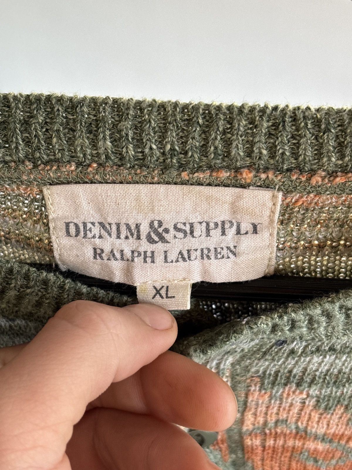 Denim & Supply Ralph Lauren Ralph Lauren Denim & Supply Southwestern Knit Sweater XL Size US XL / EU 56 / 4 - 6 Thumbnail