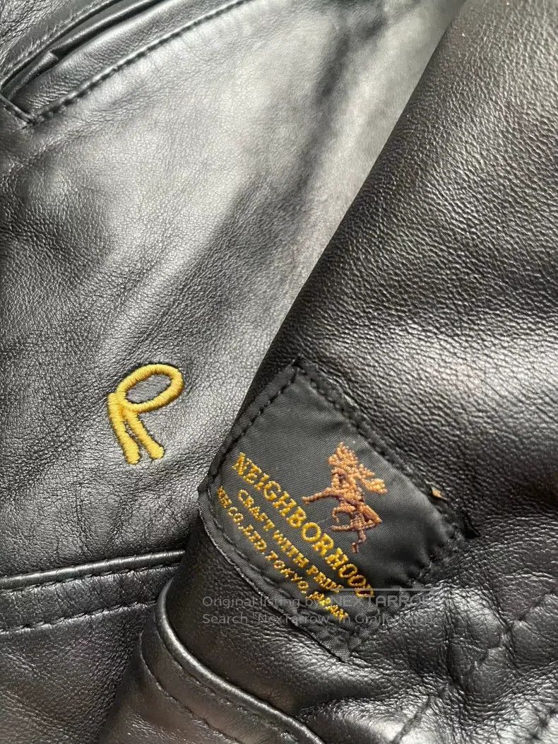Neighborhood Neighborhood Leather Jacket Size US S / EU 44-46 / 1 - 3 Thumbnail