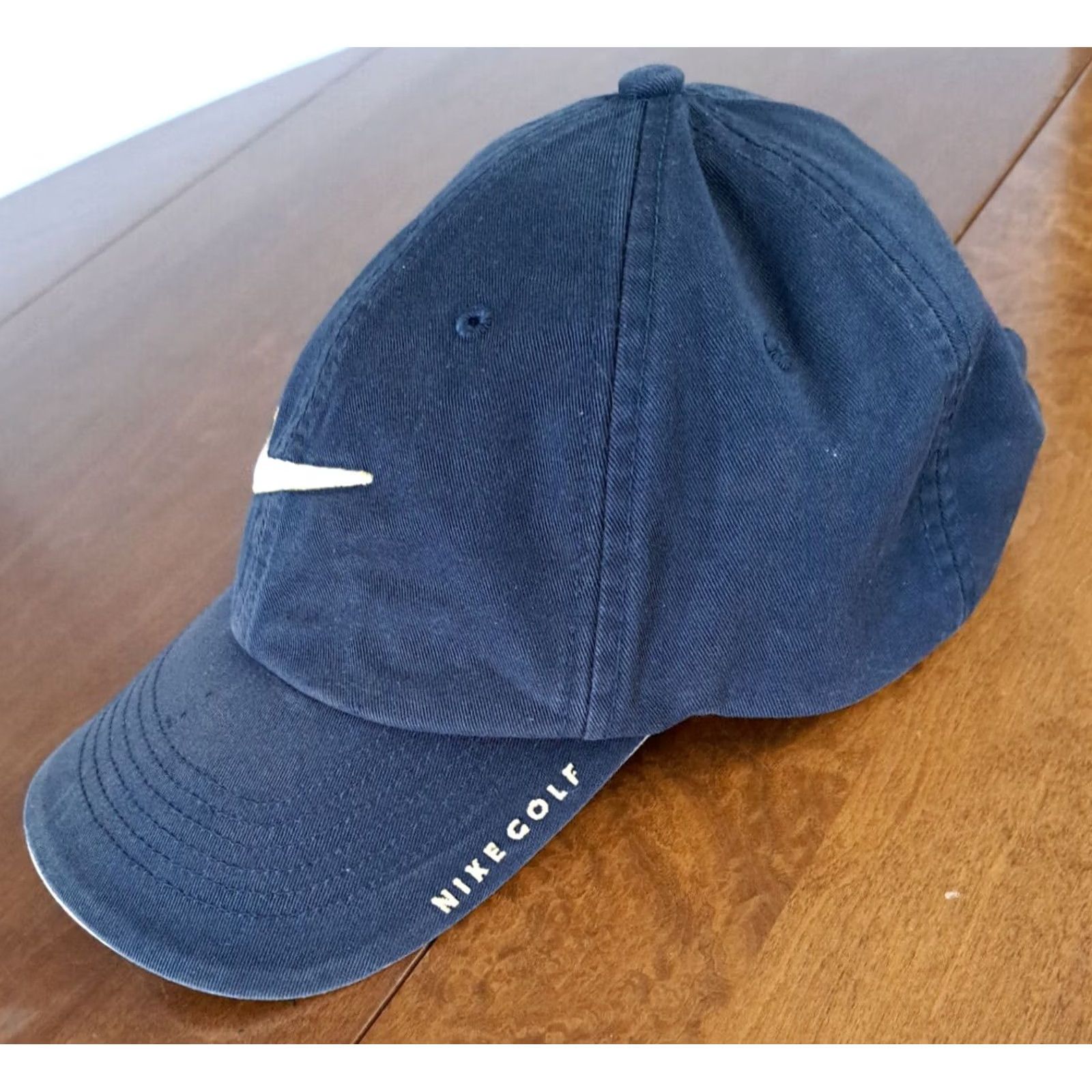 Nike Nike Golf Hat Adjustable Size Strap Black Men Travel Sports Hat Size ONE SIZE - 3 Thumbnail