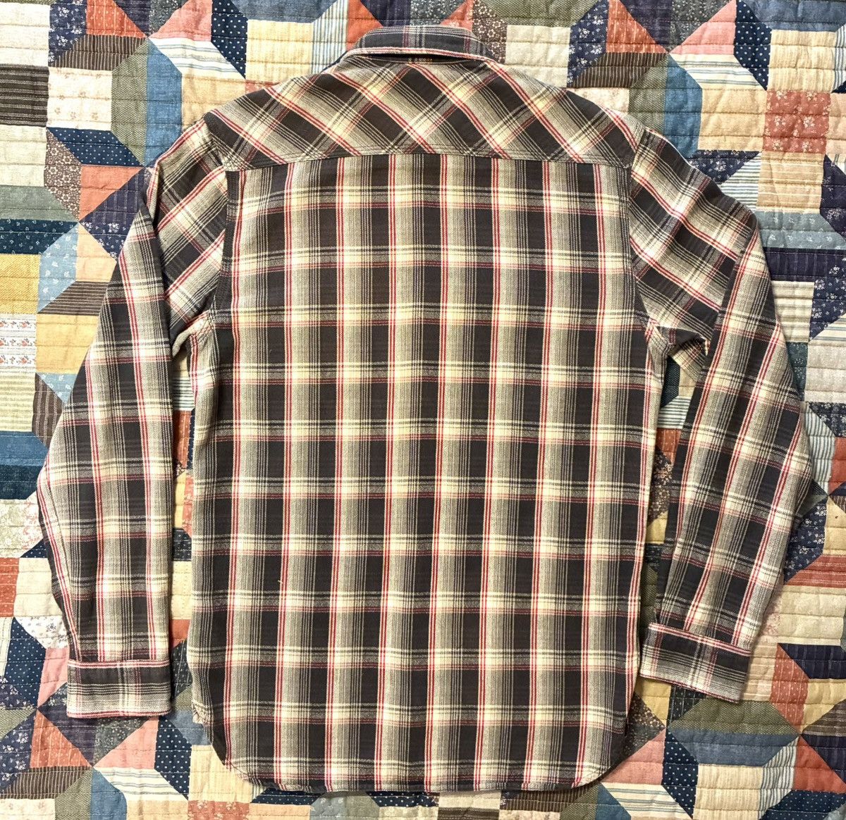RRL Ralph Lauren DOUBLE RL RALPH LAUREN RRL COTTON FLANNEL SHIRT- SIZE SMALL Size US S / EU 44-46 / 1 - 14 Thumbnail