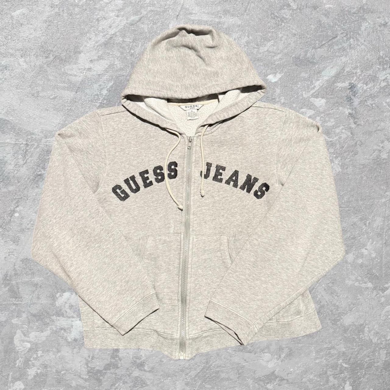 Guess Vintage y2k guess jeans usa zip up jacket hoodie Size US S / EU 44-46 / 1 - 1 Thumbnail