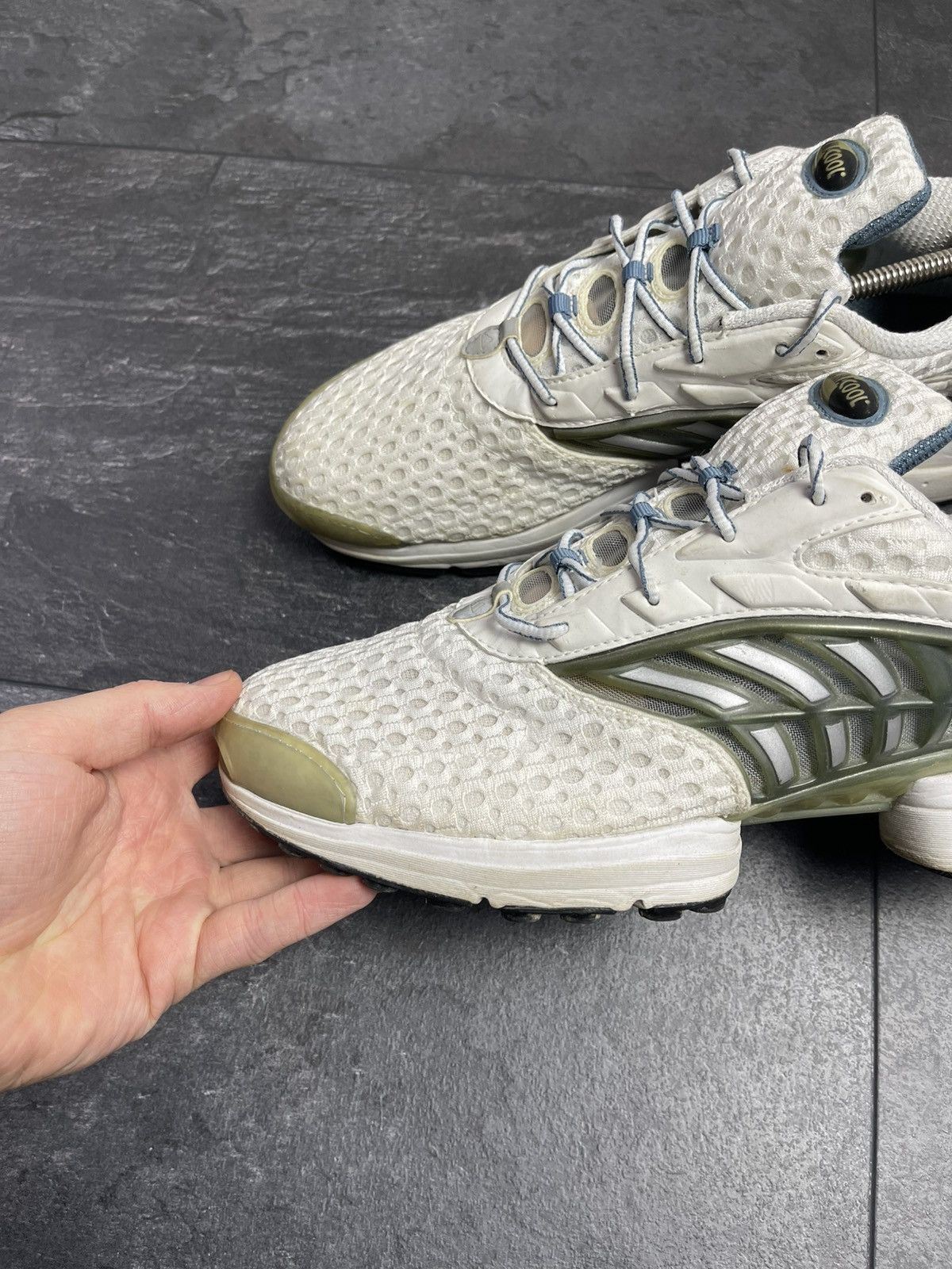 Adidas × Streetwear × Vintage ADIDAS CLIMACOOL 1 WHITE TRAINERS VINTAGE Size US 10.5 / EU 43-44 - 9 Thumbnail