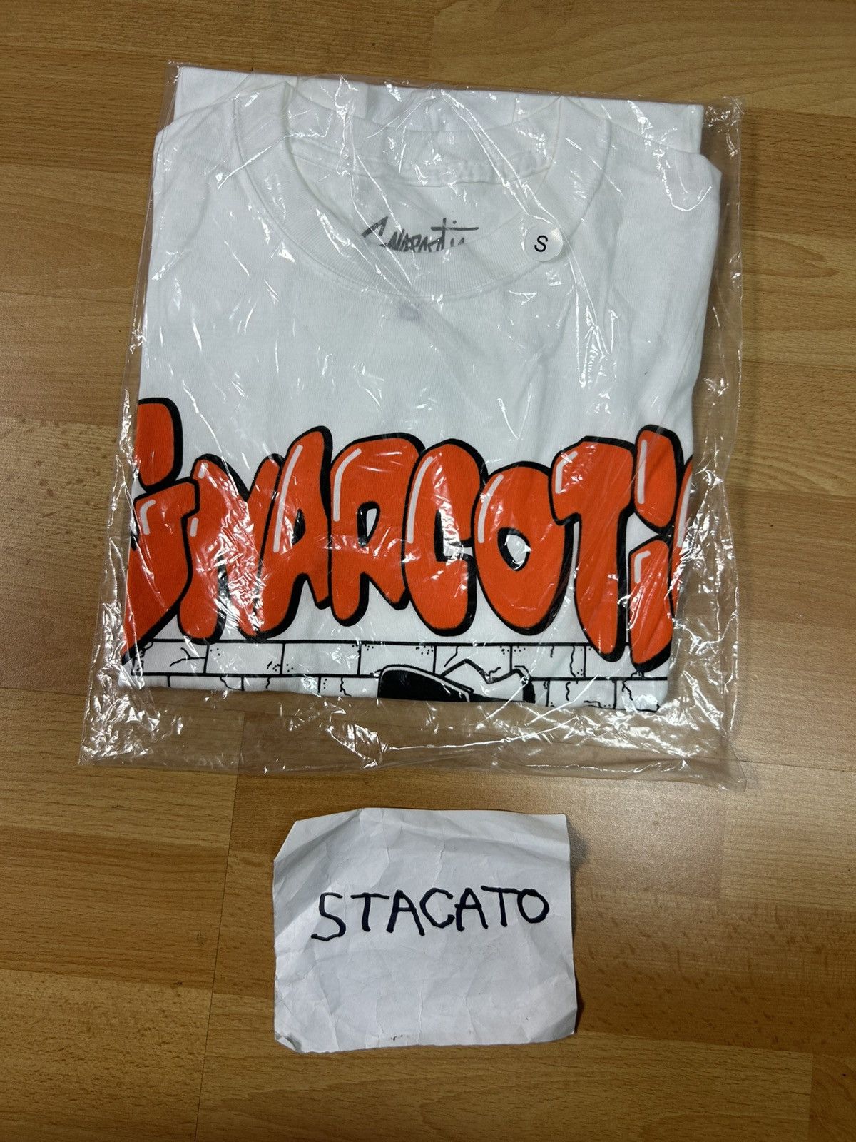 Gnarcotic Gnarcotic Lil Gnar Street Addicts Tee White Size US S / EU 44-46 / 1 - 2 Thumbnail