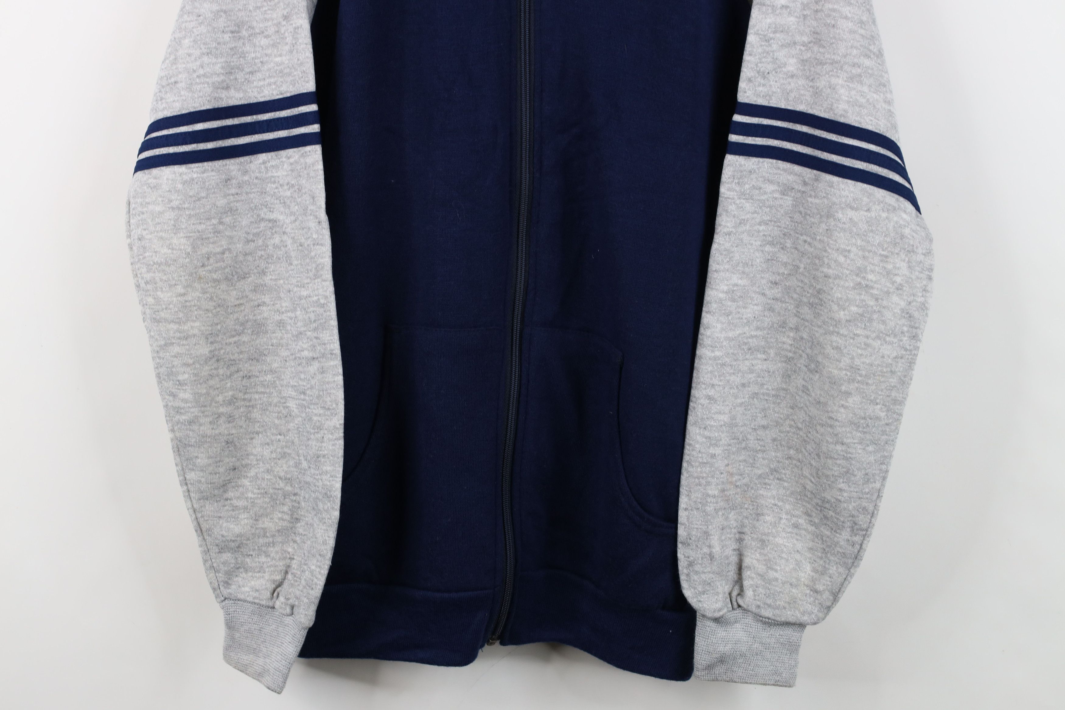 Vintage Deadstock Vintage 60s 70s Streetwear Up Track Jacket USA Size US L / EU 52-54 / 3 - 3 Thumbnail