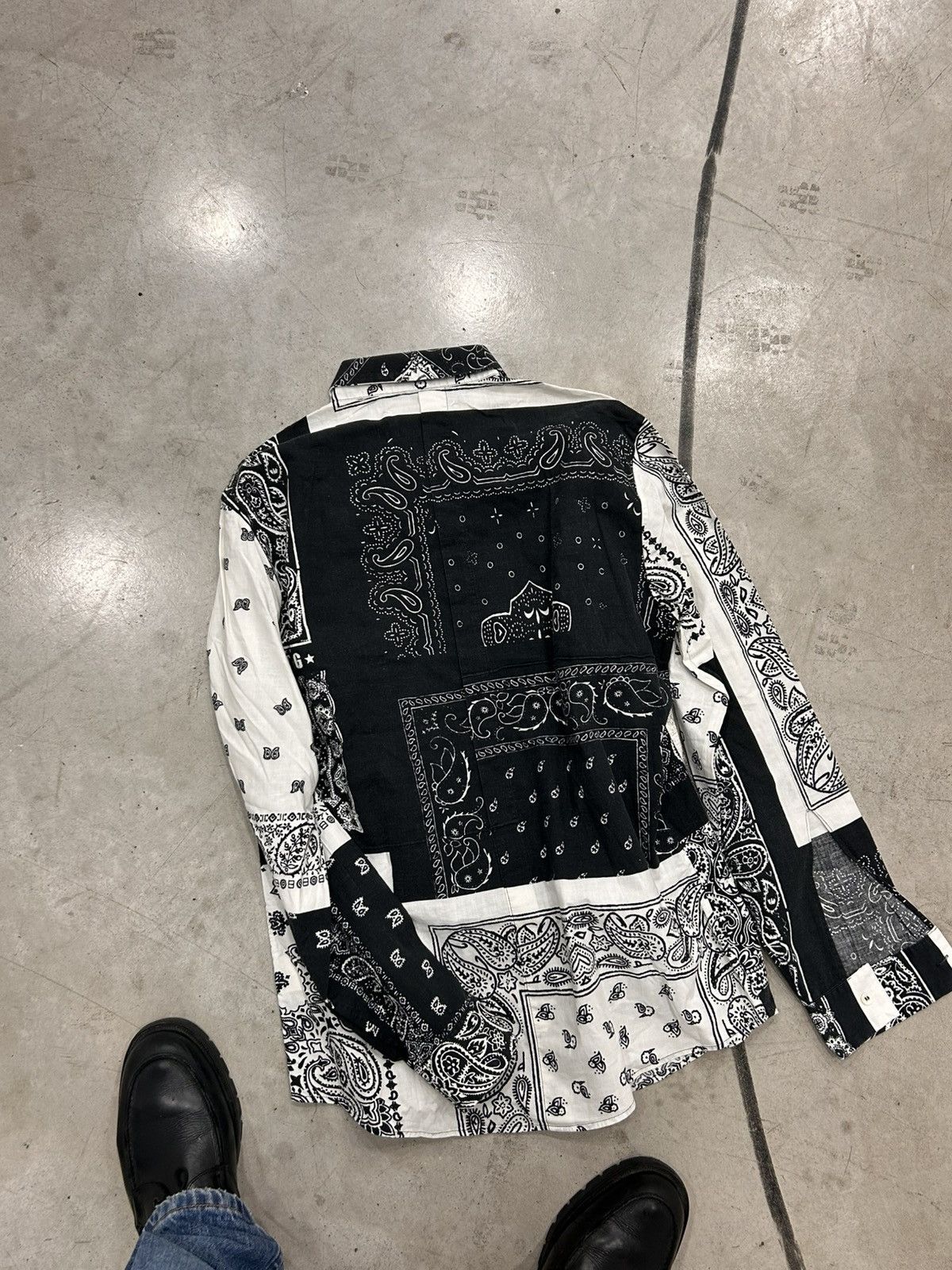 Maison Margiela Margiela 2012 Paisley / Patchwork Shirt [ Runway - Artisanal Size US M / EU 48-50 / 2 - 12 Thumbnail