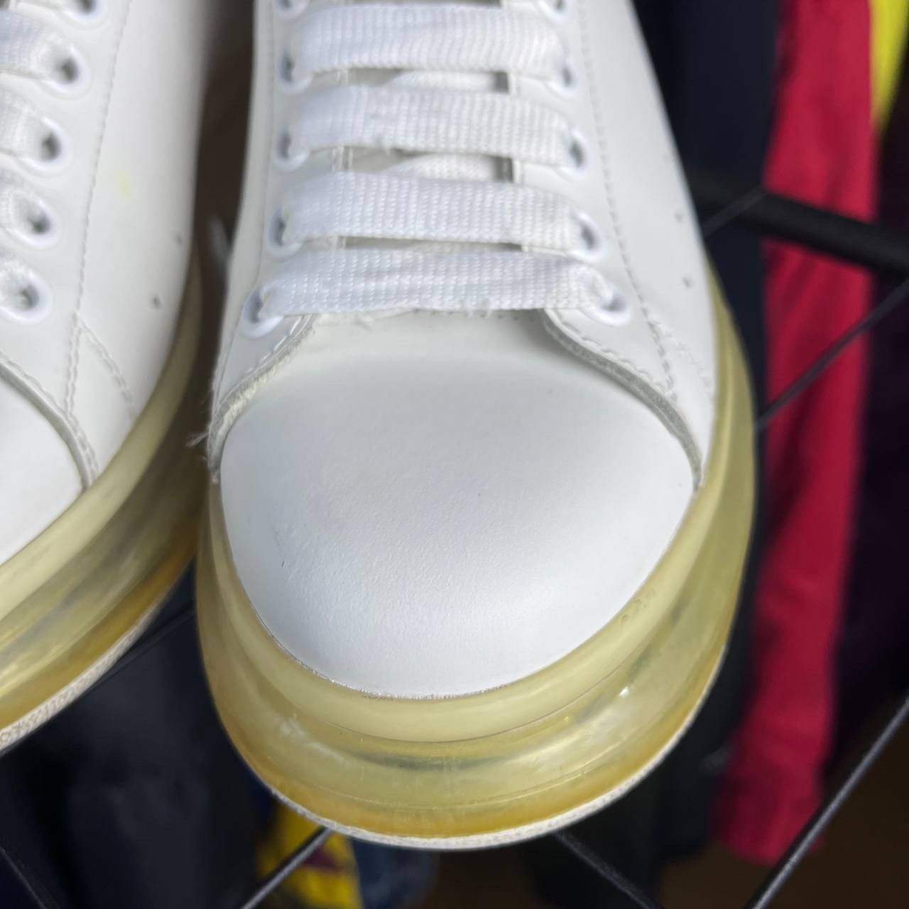 Alexander McQueen Alexander McQueen Oversized Leather Sneakers 611698 Size US 9 / IT 39 - 8 Thumbnail